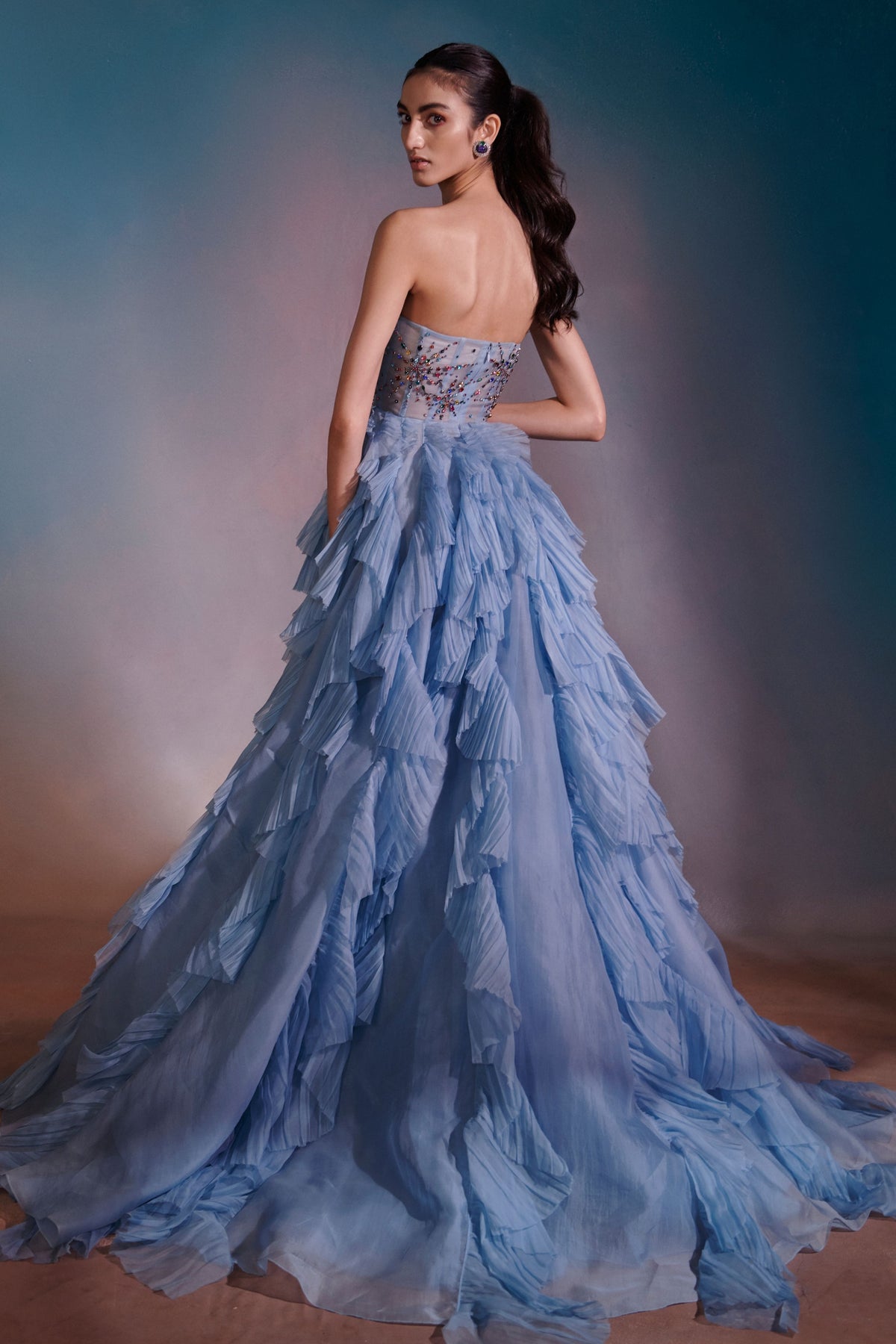 Sky Blue Gown