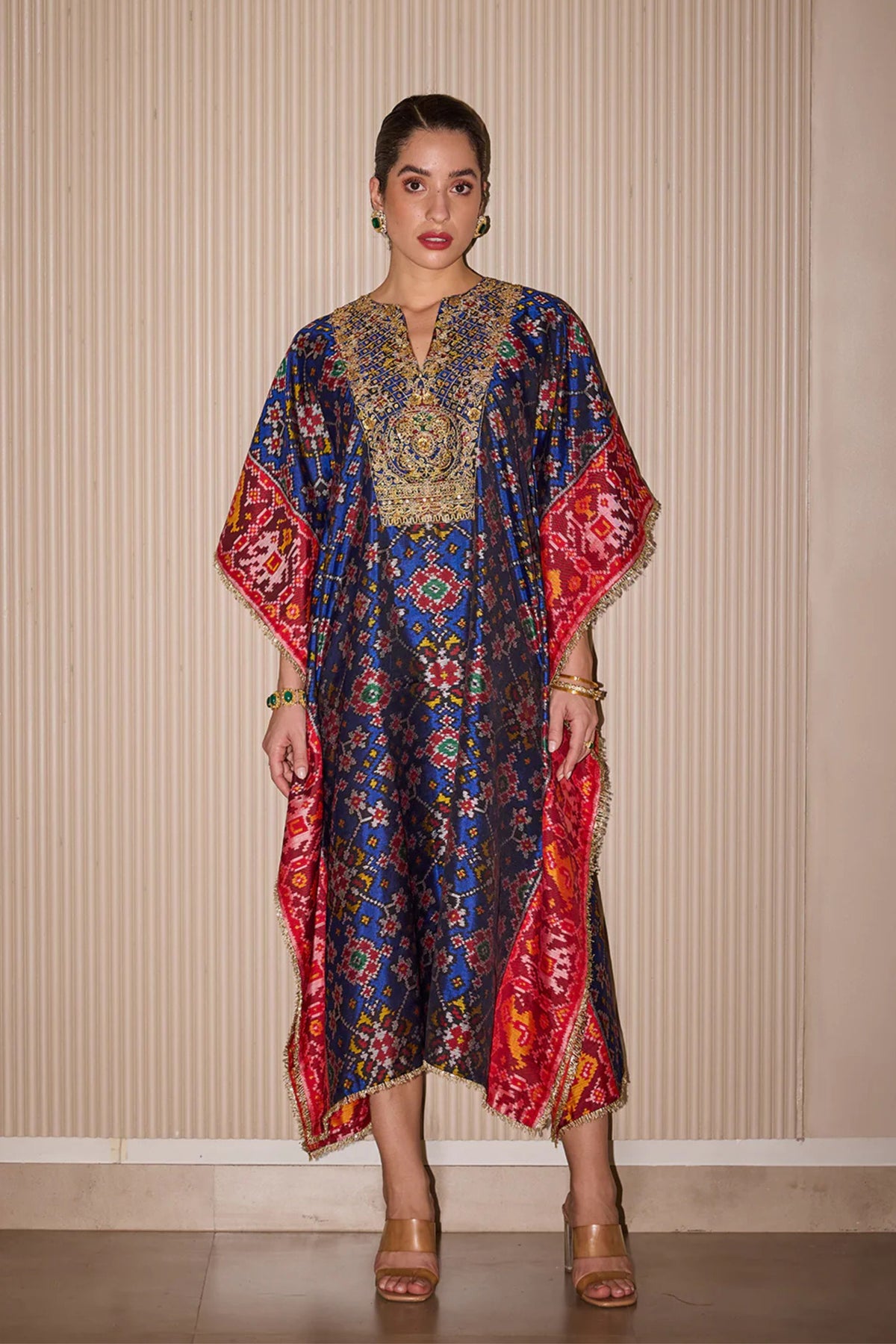 Royal Blue Kaftan Set