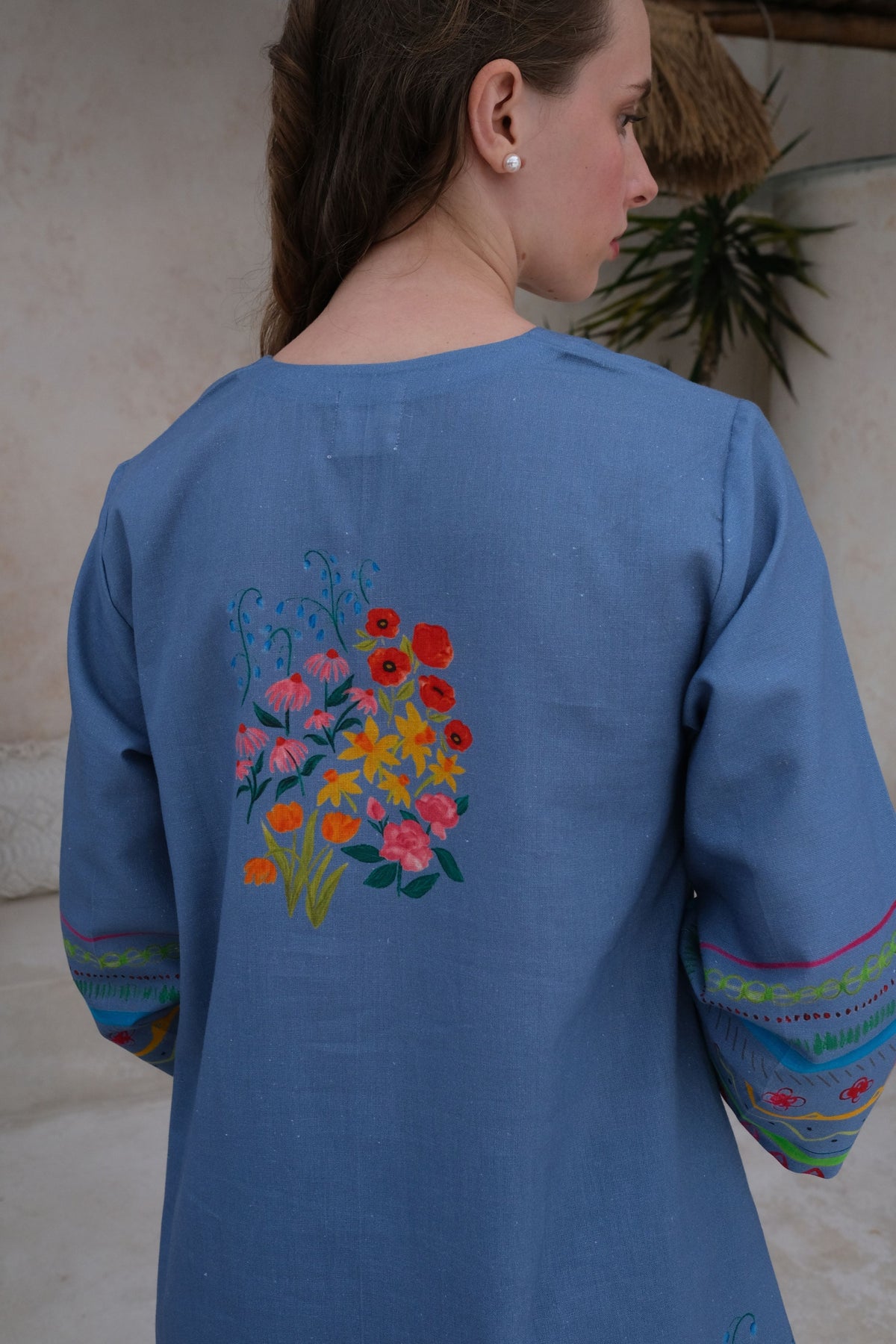 Positano Royal Blue Tunic