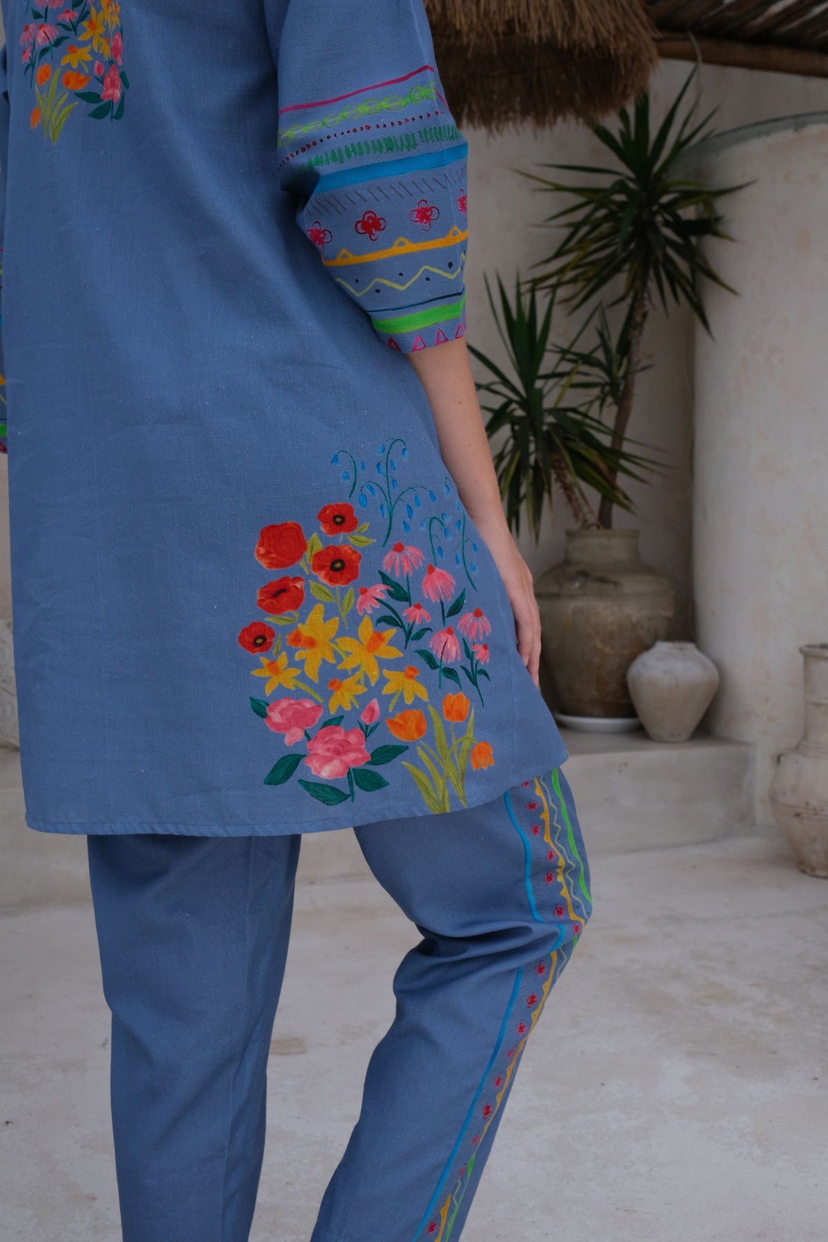 Positano Royal Blue Tunic