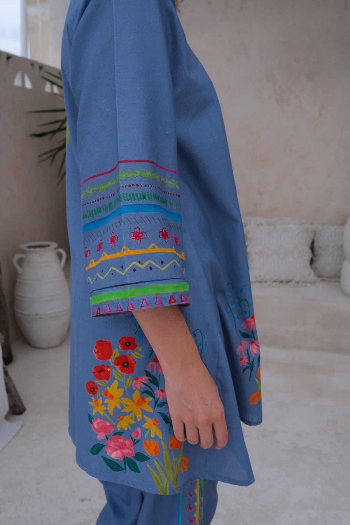 Positano Royal Blue Tunic