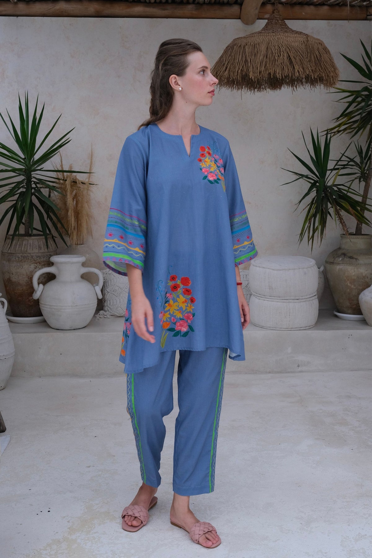 Positano Royal Blue Tunic