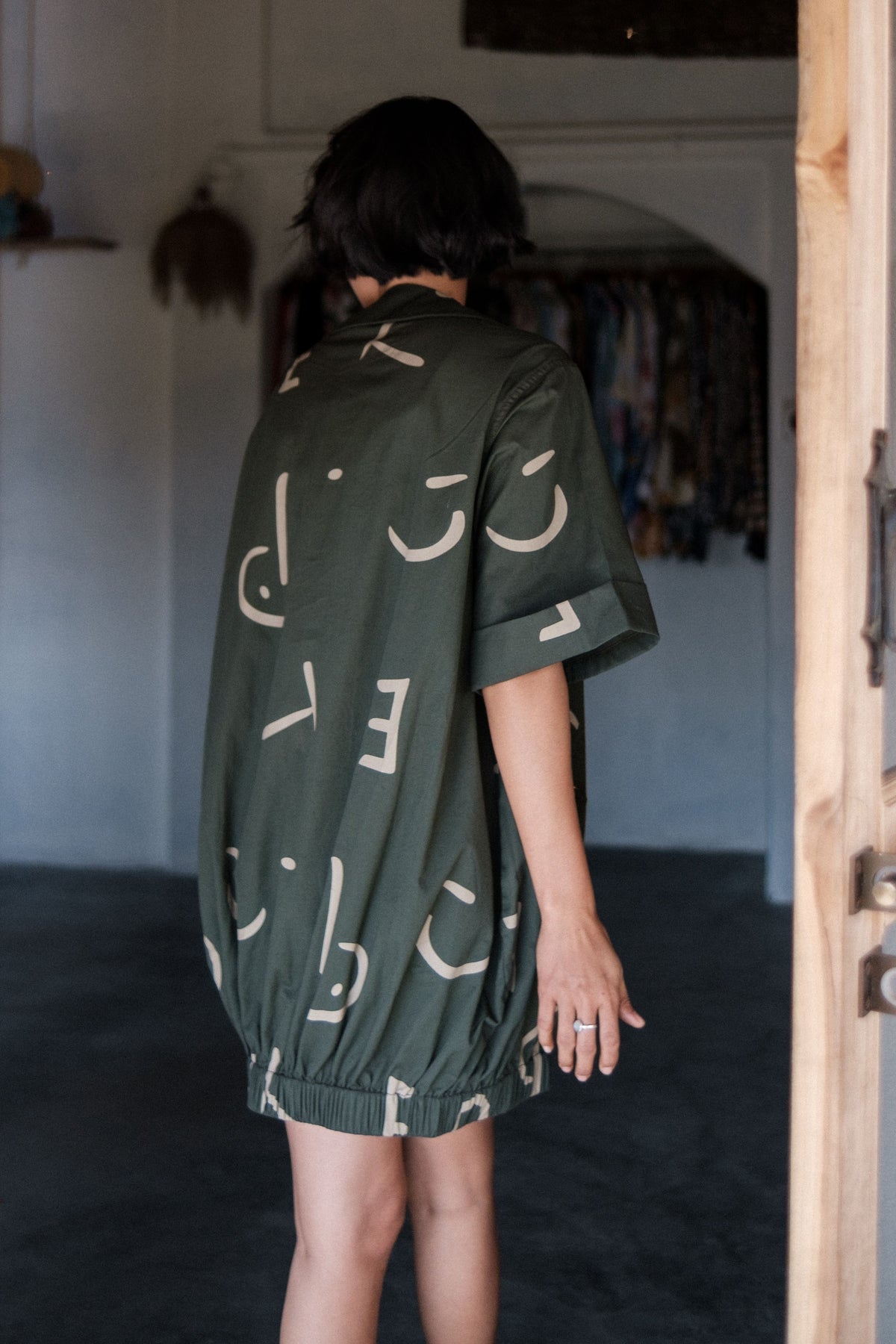 Green Triangle Sydney Shift Dress