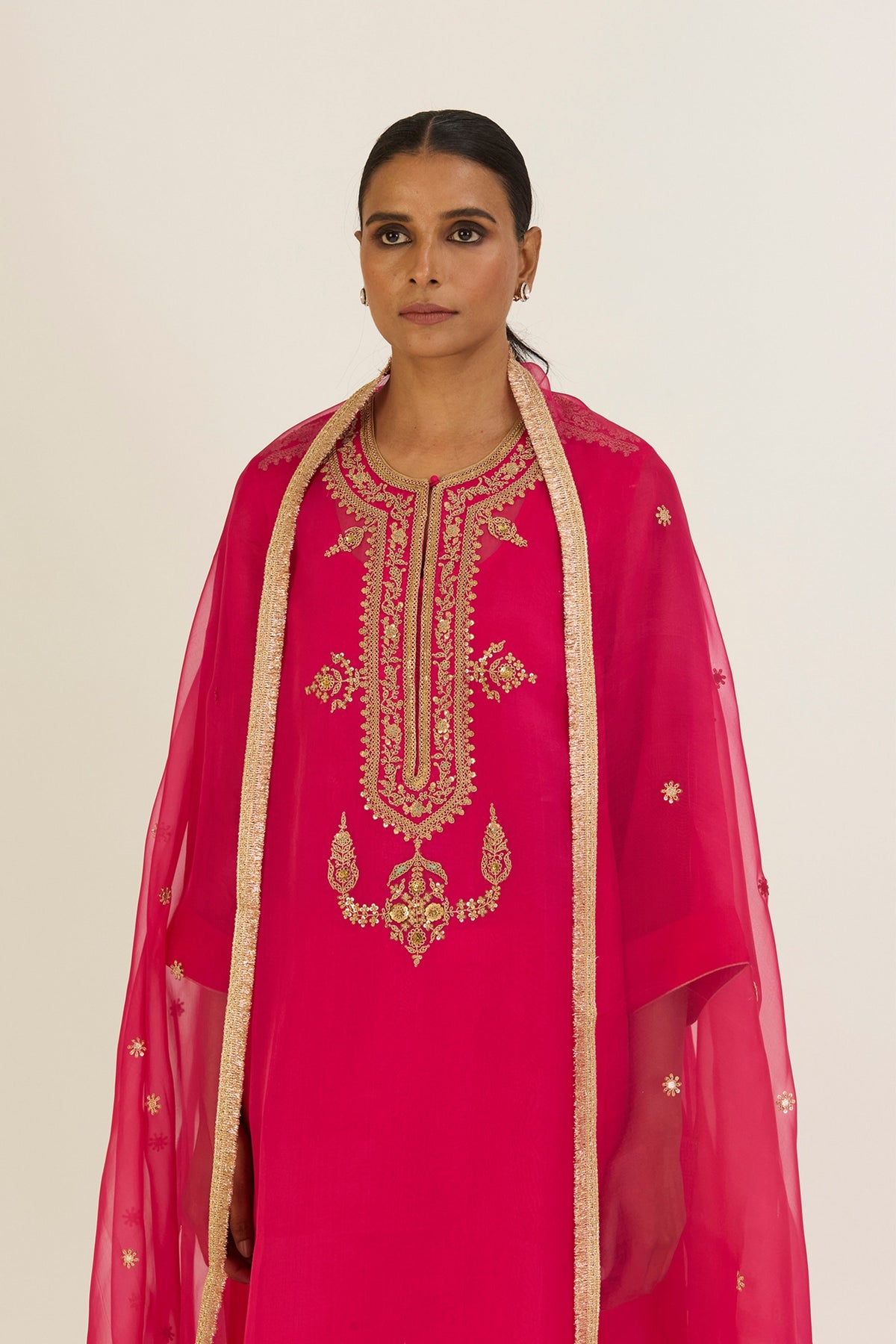 Nandita Fuschia Kurta &amp; Pants