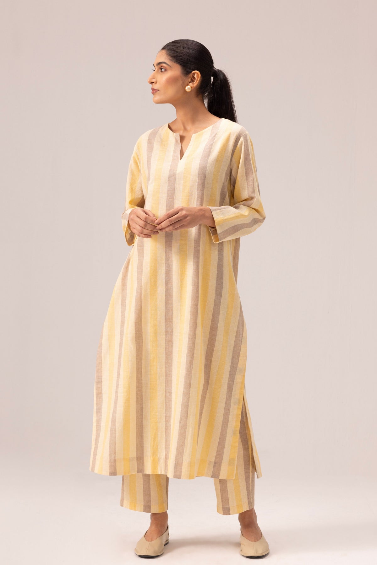 Riya Yellow Kurta Set