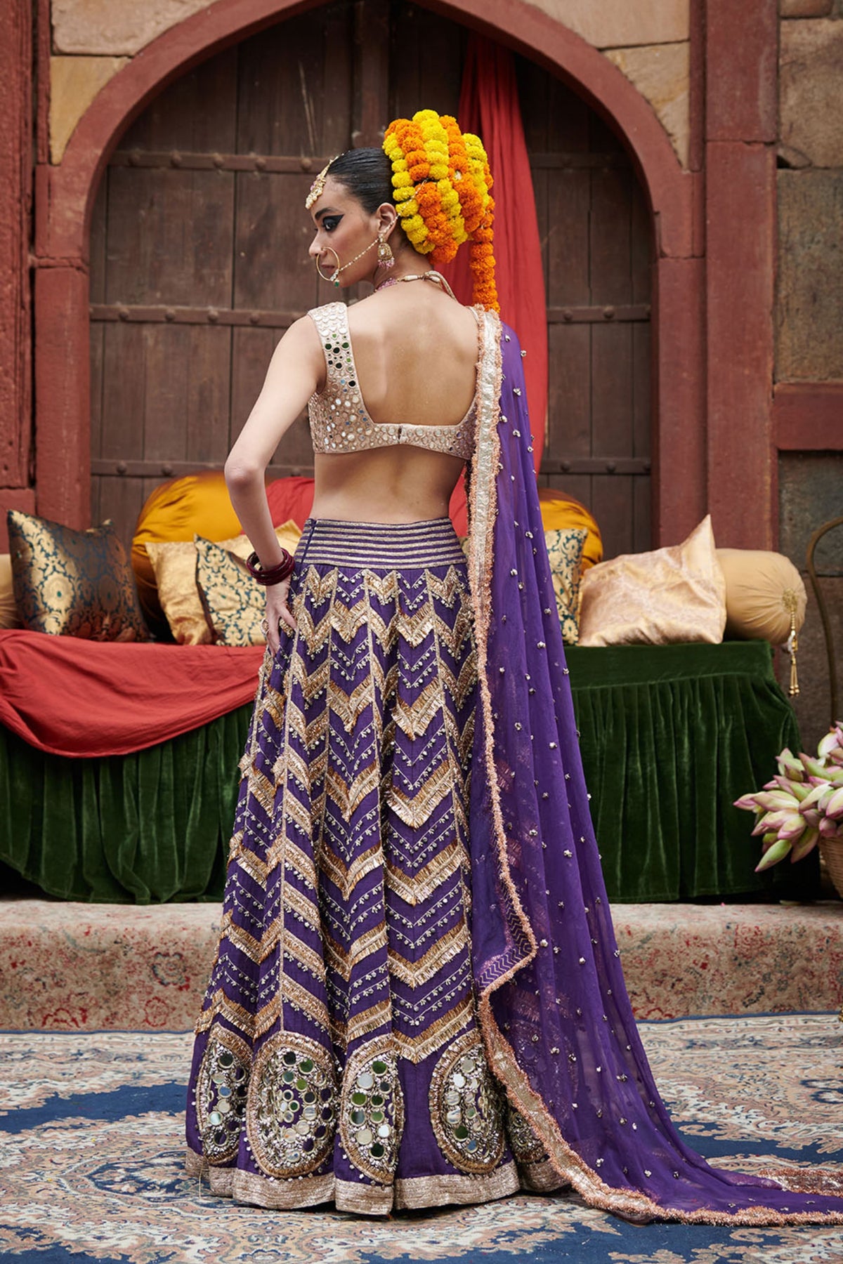 Ulfat Jamuni Lehenga Set