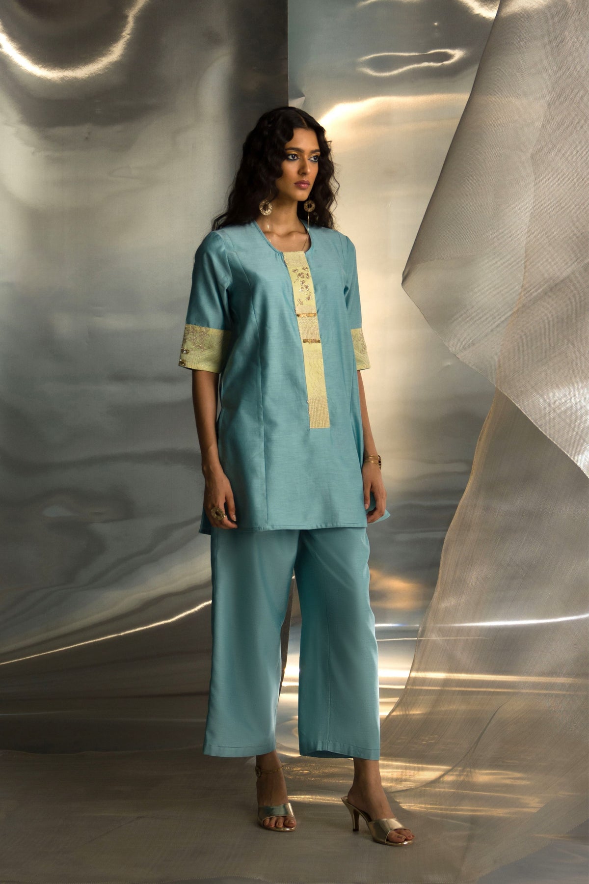 Short Kurta Co-ord Set