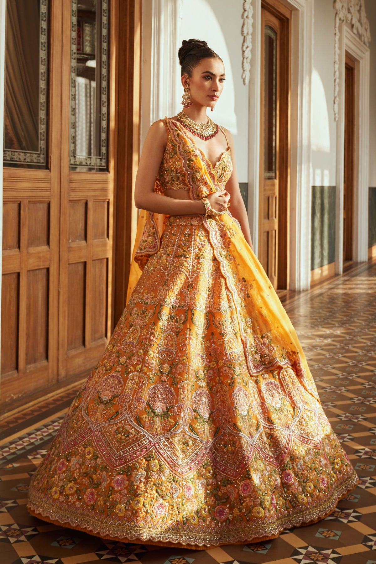 Daisy Lehenga Set