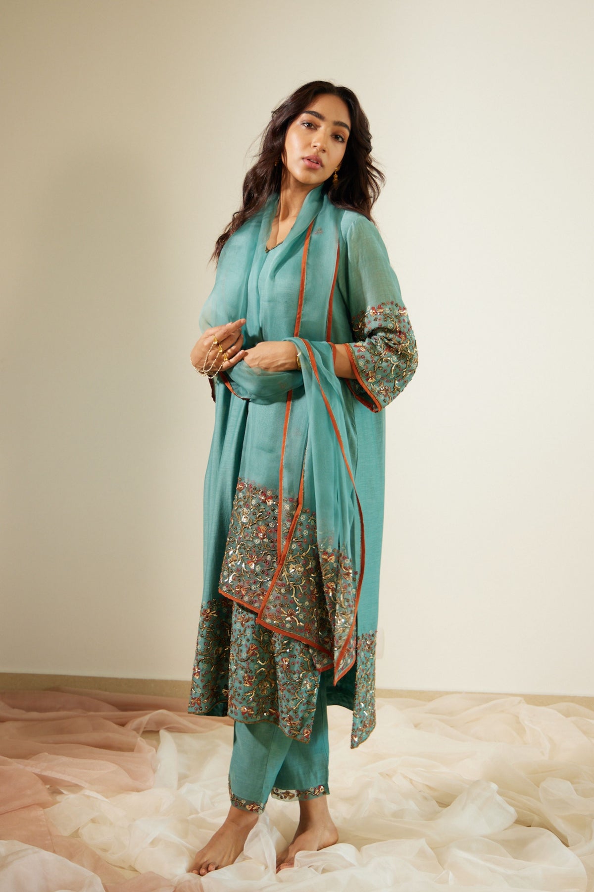 Blue Gulaal Kurta