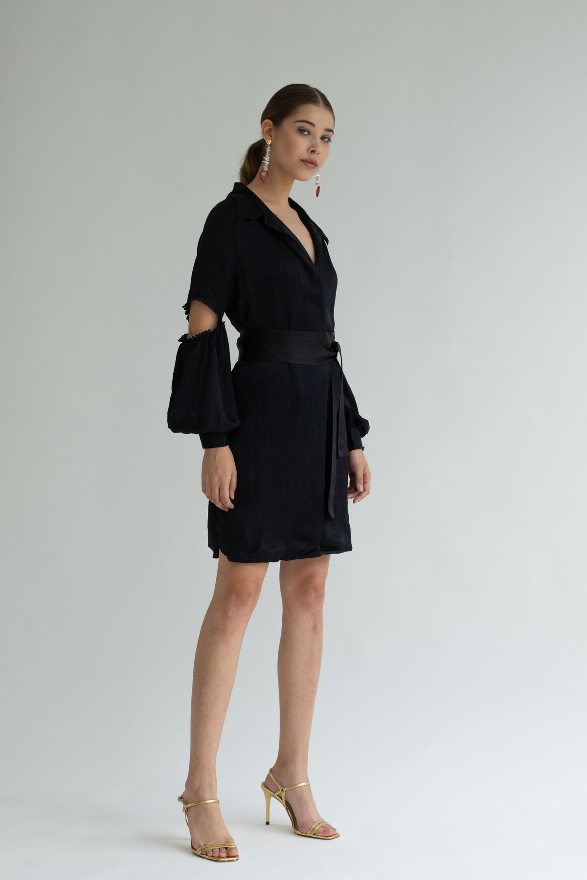 Signature Black Loop Dress