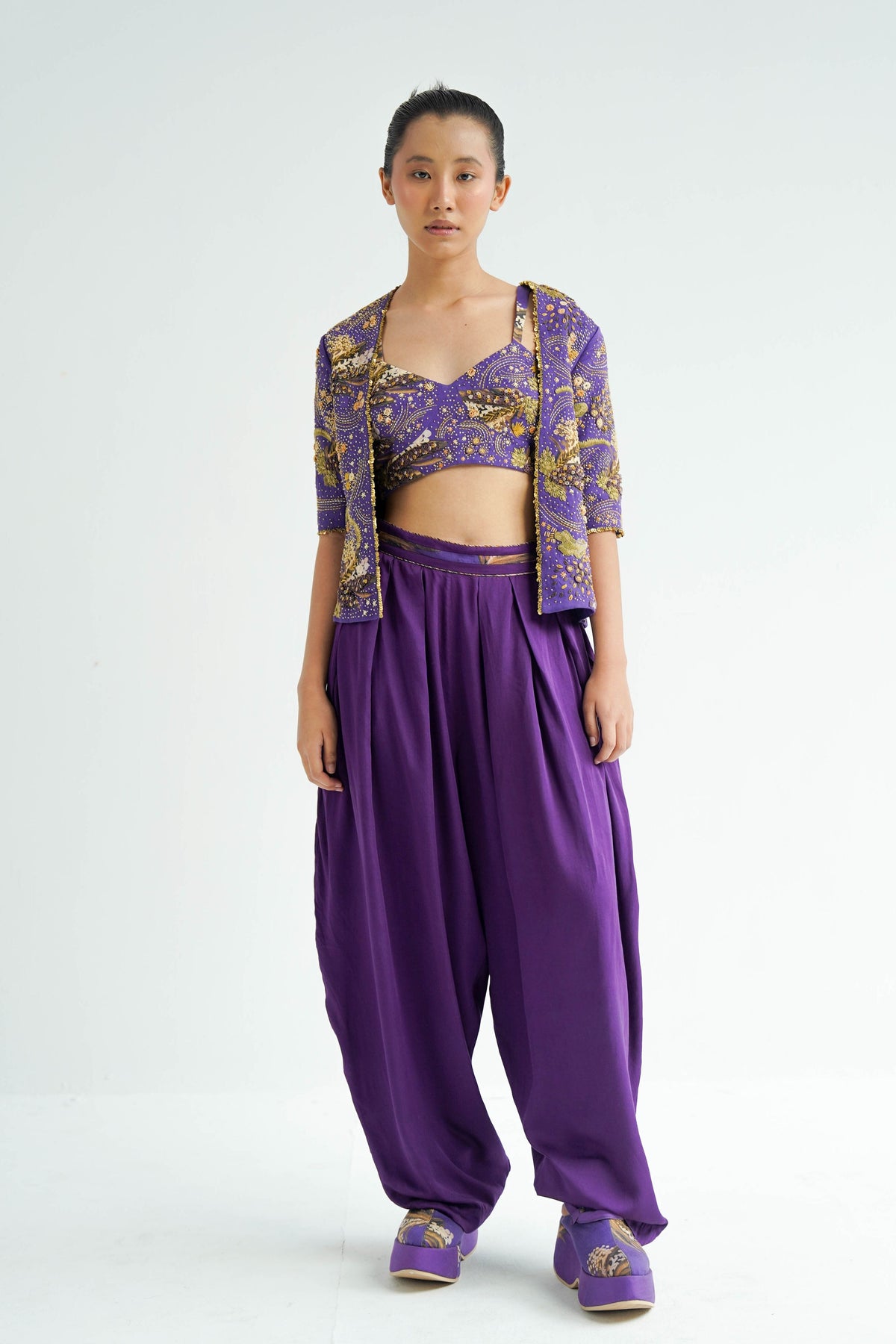 Amethyst Purple Trouser