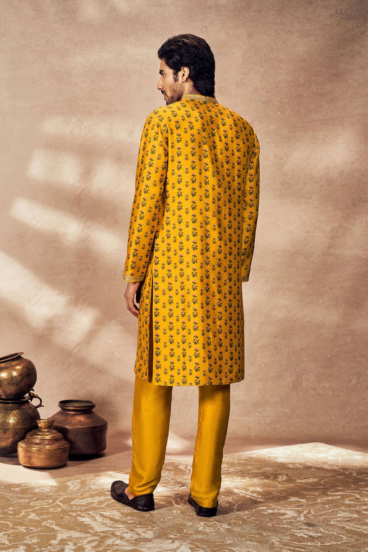 Yellow Pixie Dust Kurta Set