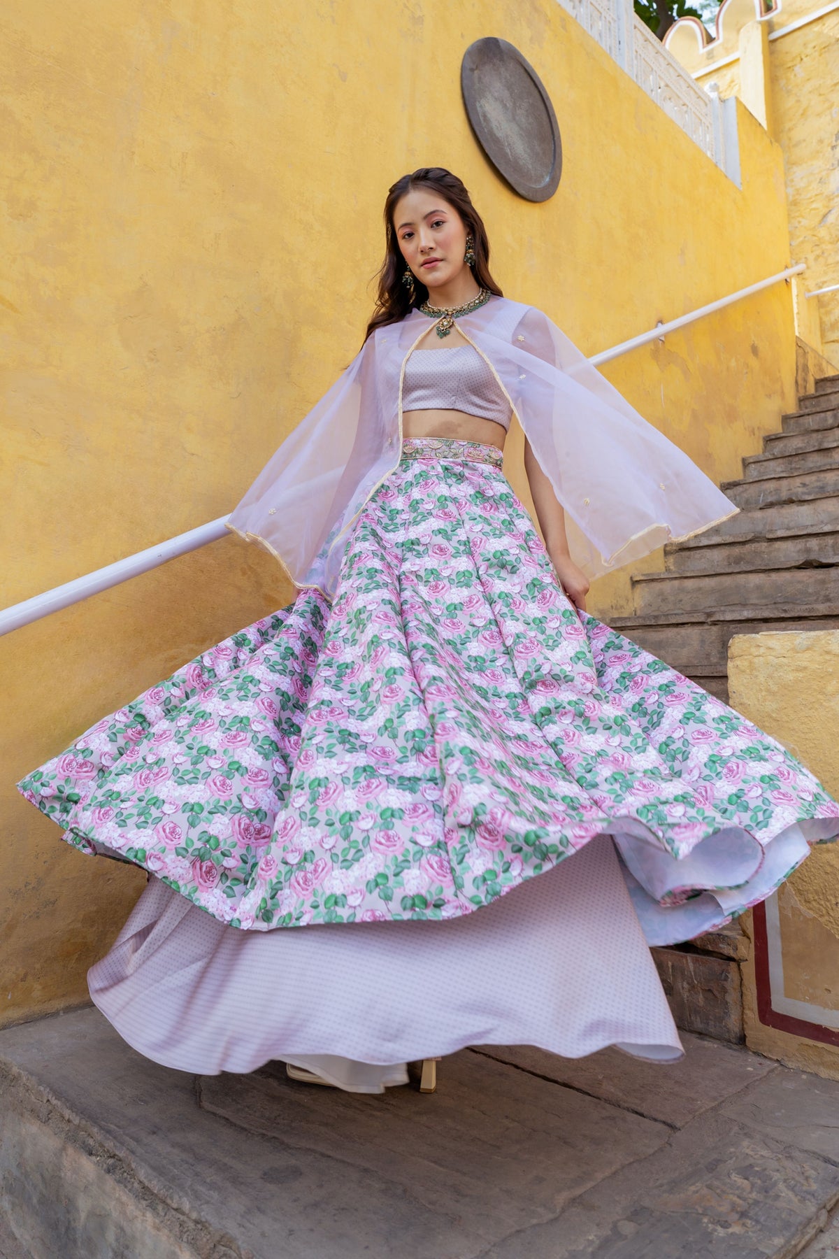 Mocha Brown Lehenga