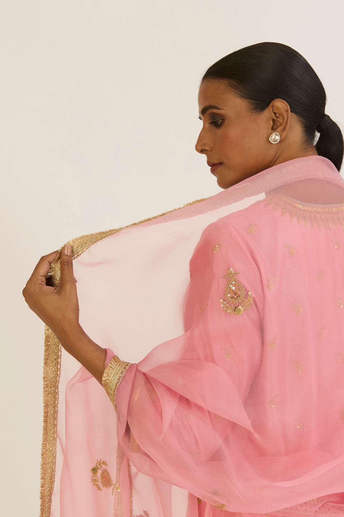 Aparna Pink Dupatta