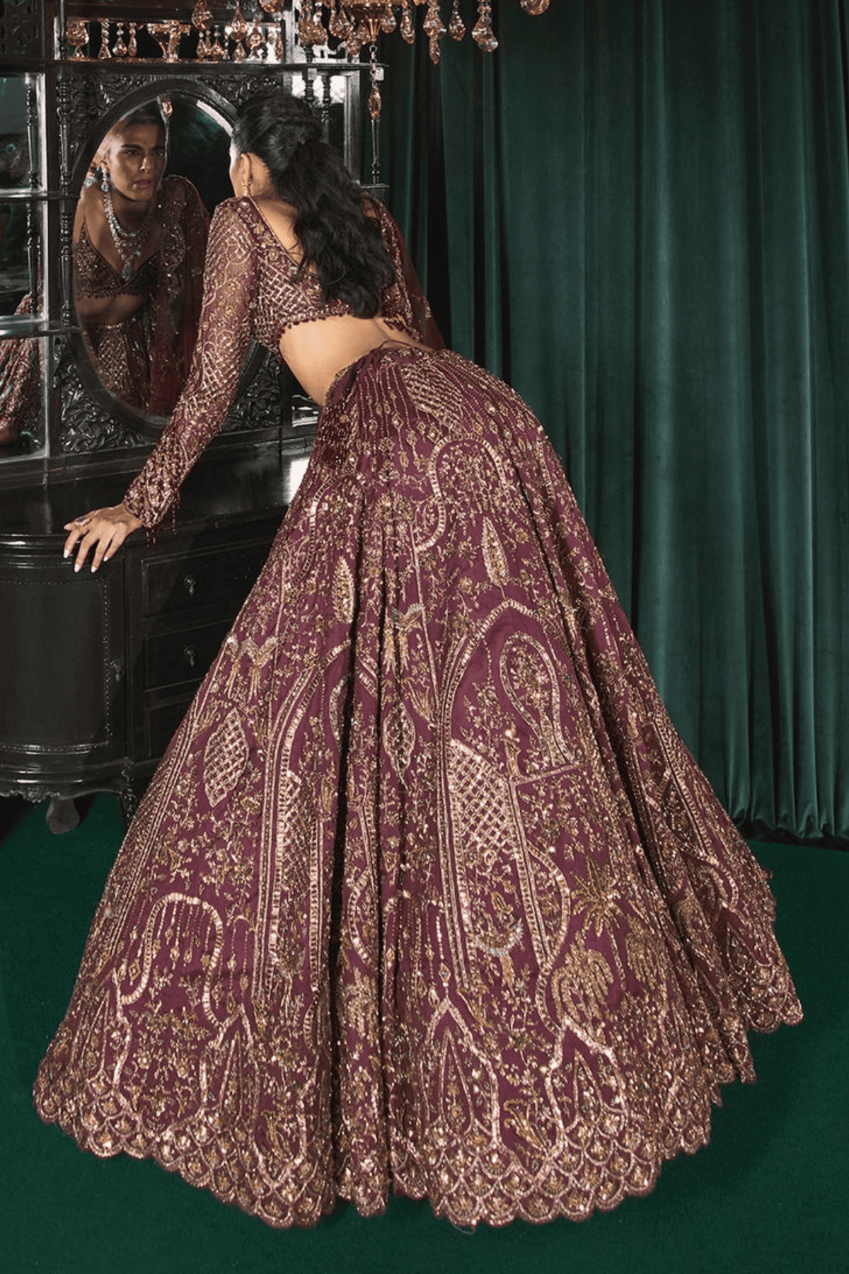 Mahruq Lehenga Set