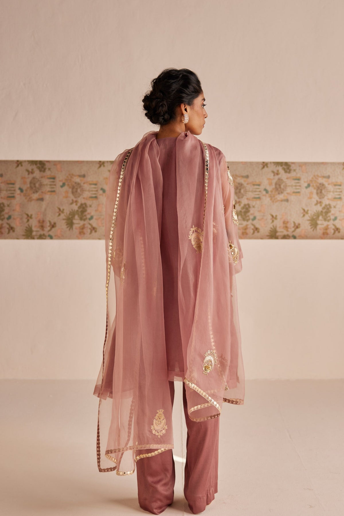 Pale Mauve Kurta Set