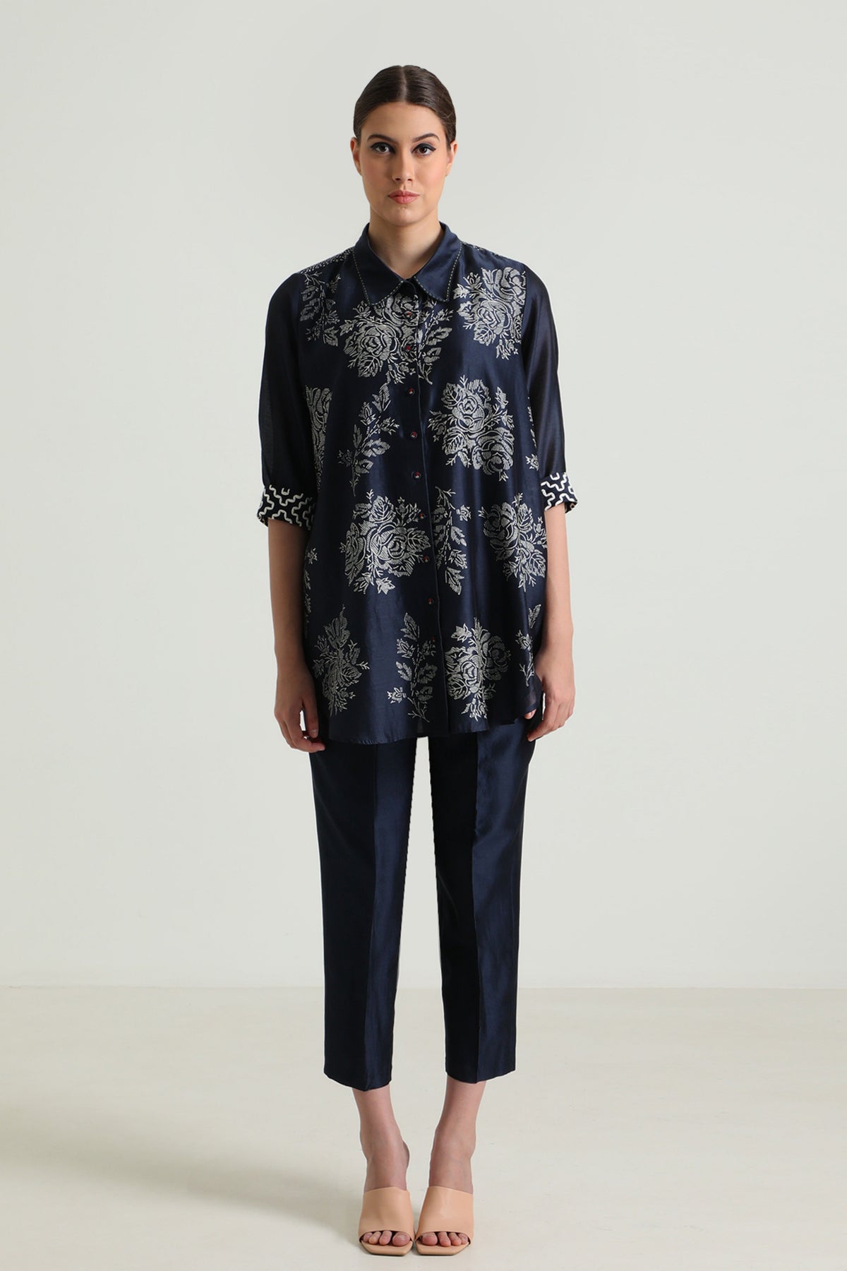 Indigo Wild Shirt and Pant Set