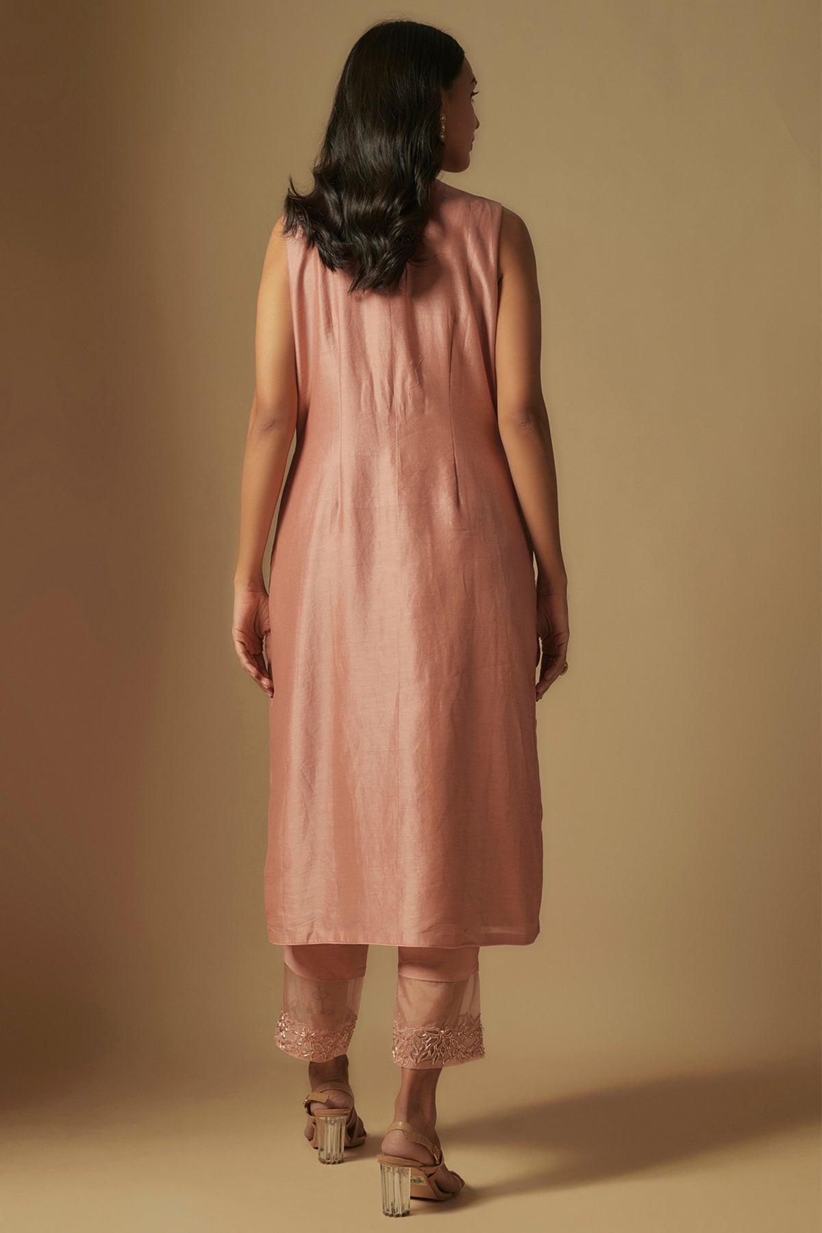 Fable Rosegold Kurta Set