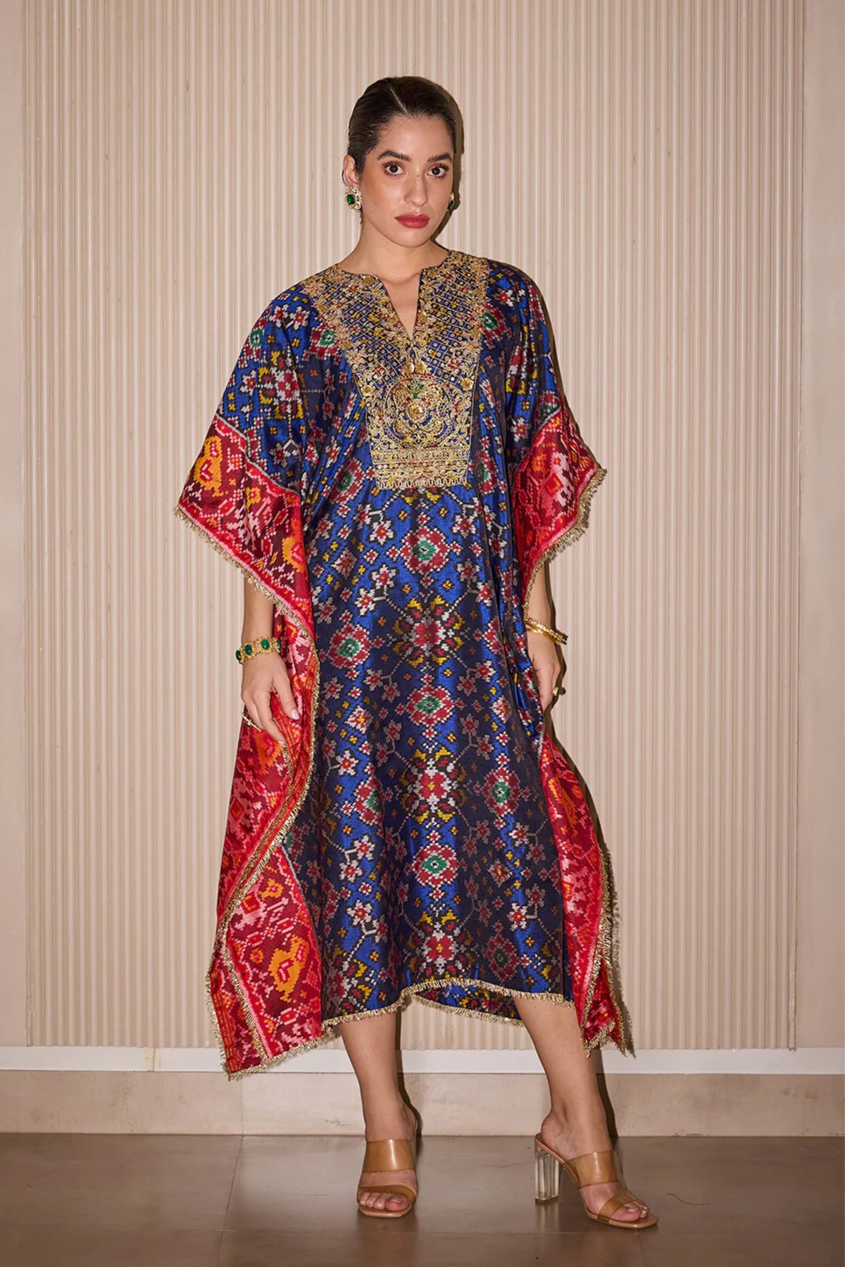 Royal Blue Kaftan Set