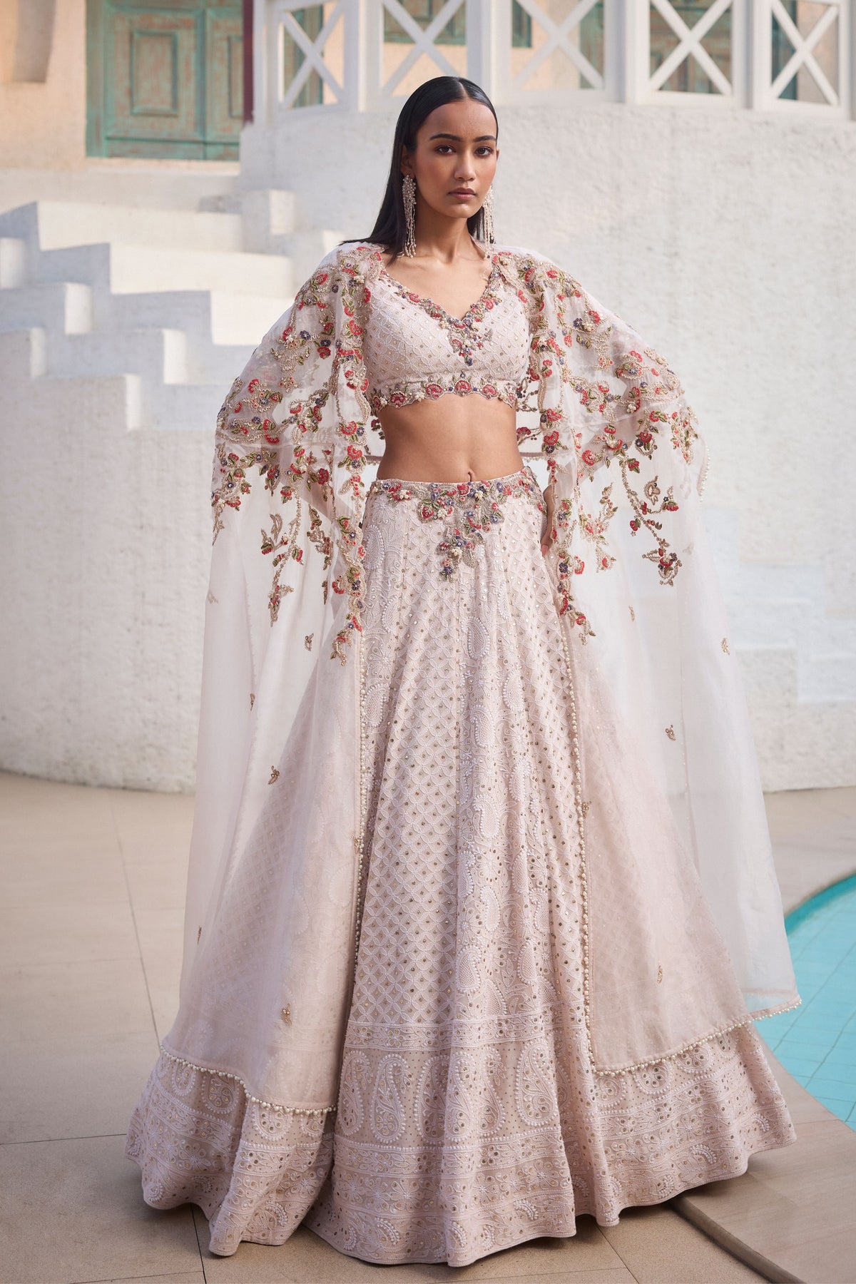 Paisley Dream Chikankari Lehenga Set