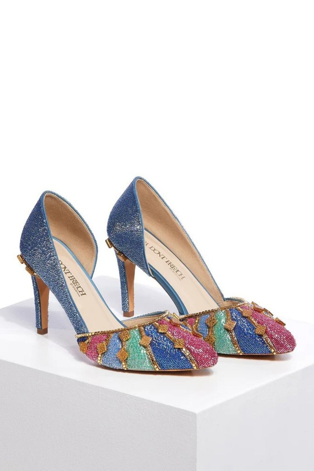 Midnight’s Babe- Multicoloured Stiletto Pumps