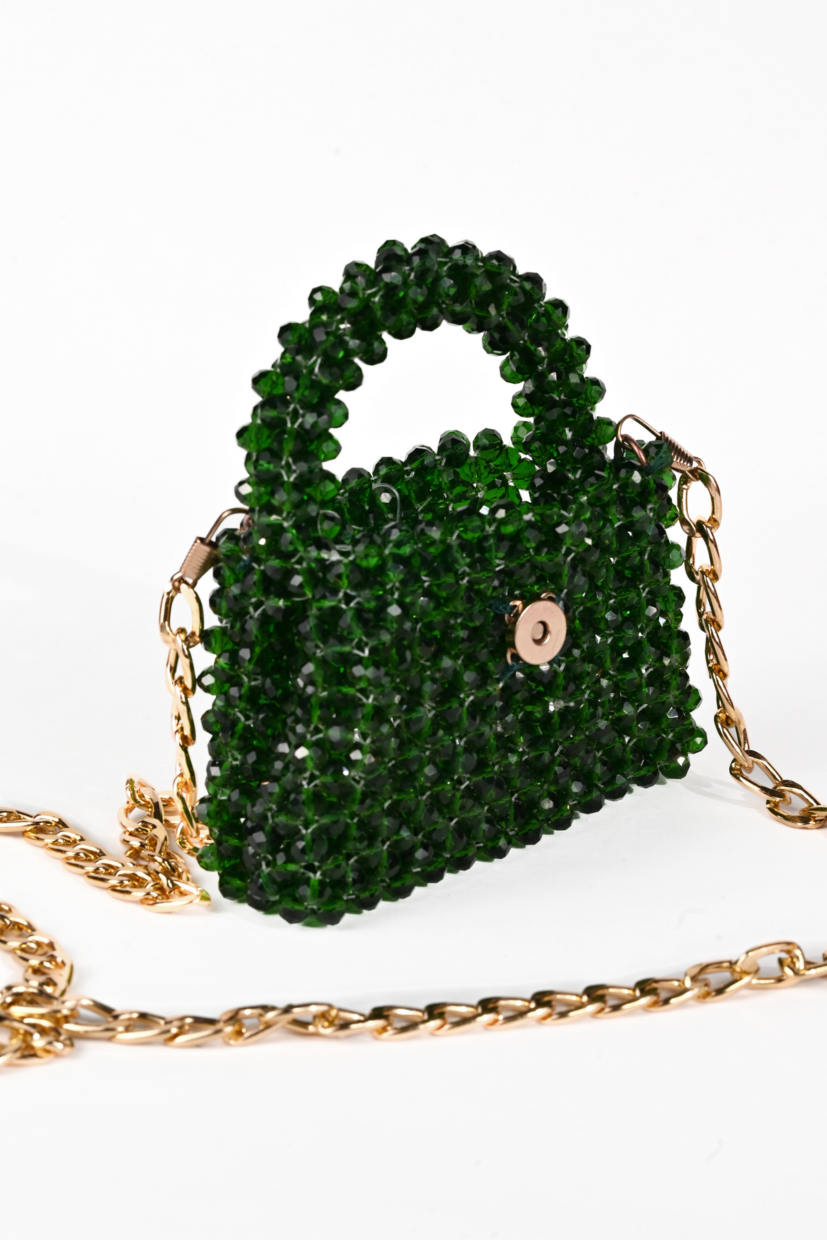 Razzle Green Crystal Mini Bag