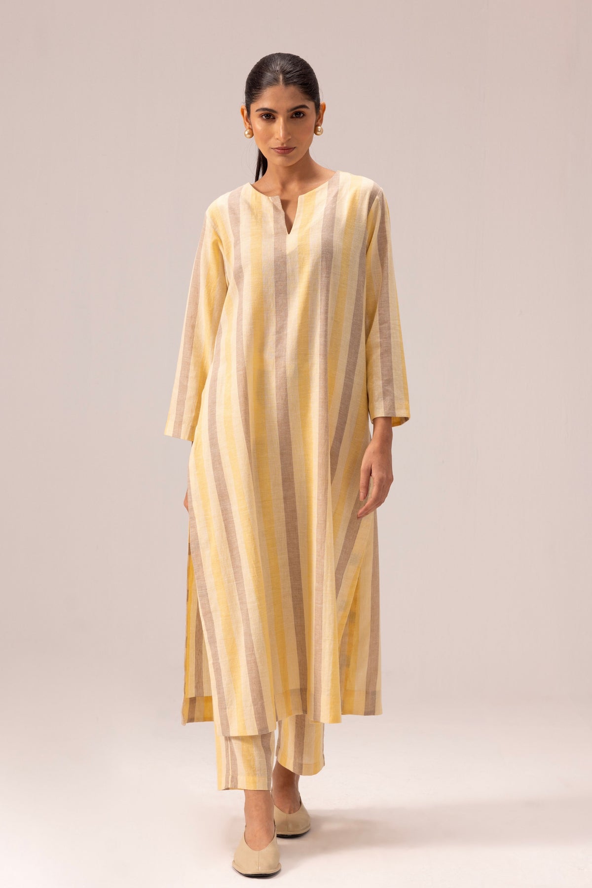 Riya Yellow Kurta Set