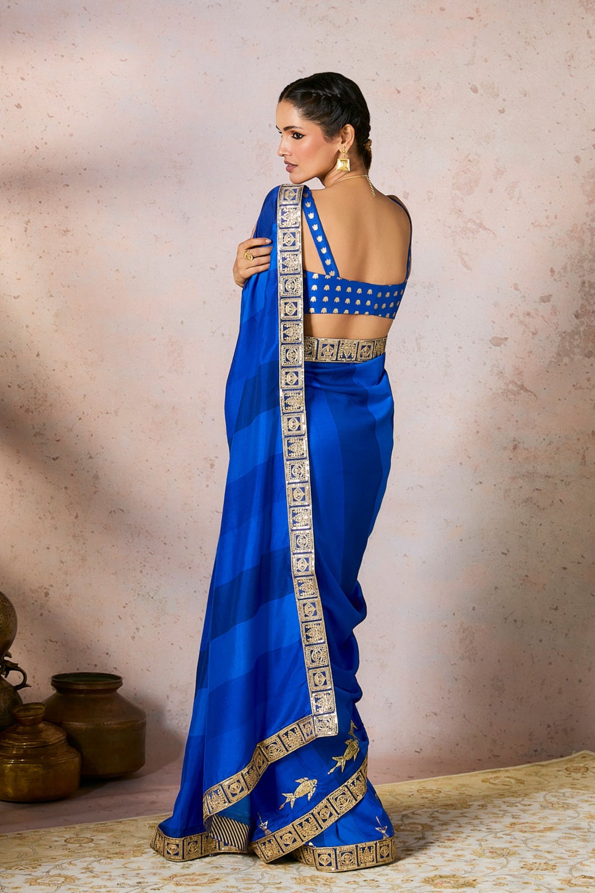 Blue Mystic Saree