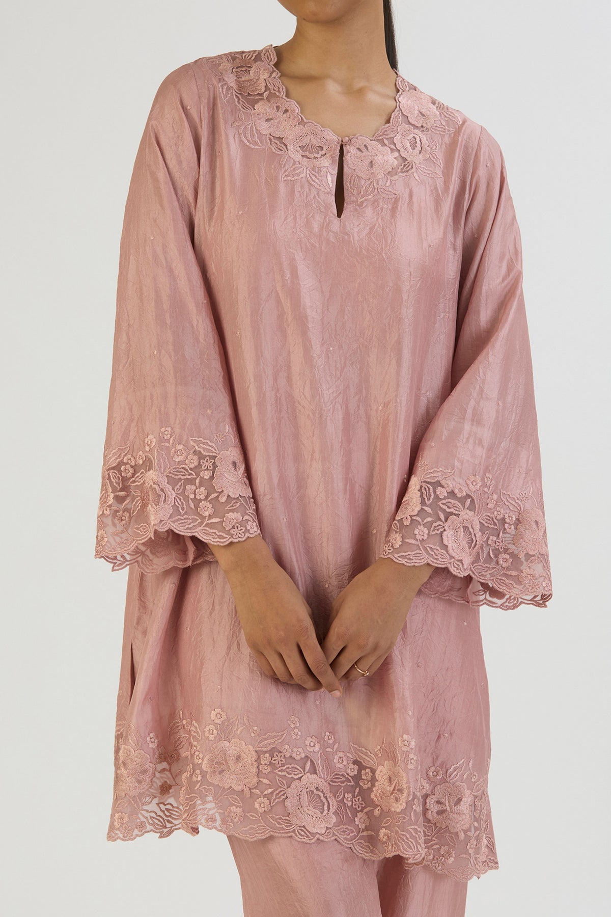 Pink Manya Kurta and Pant