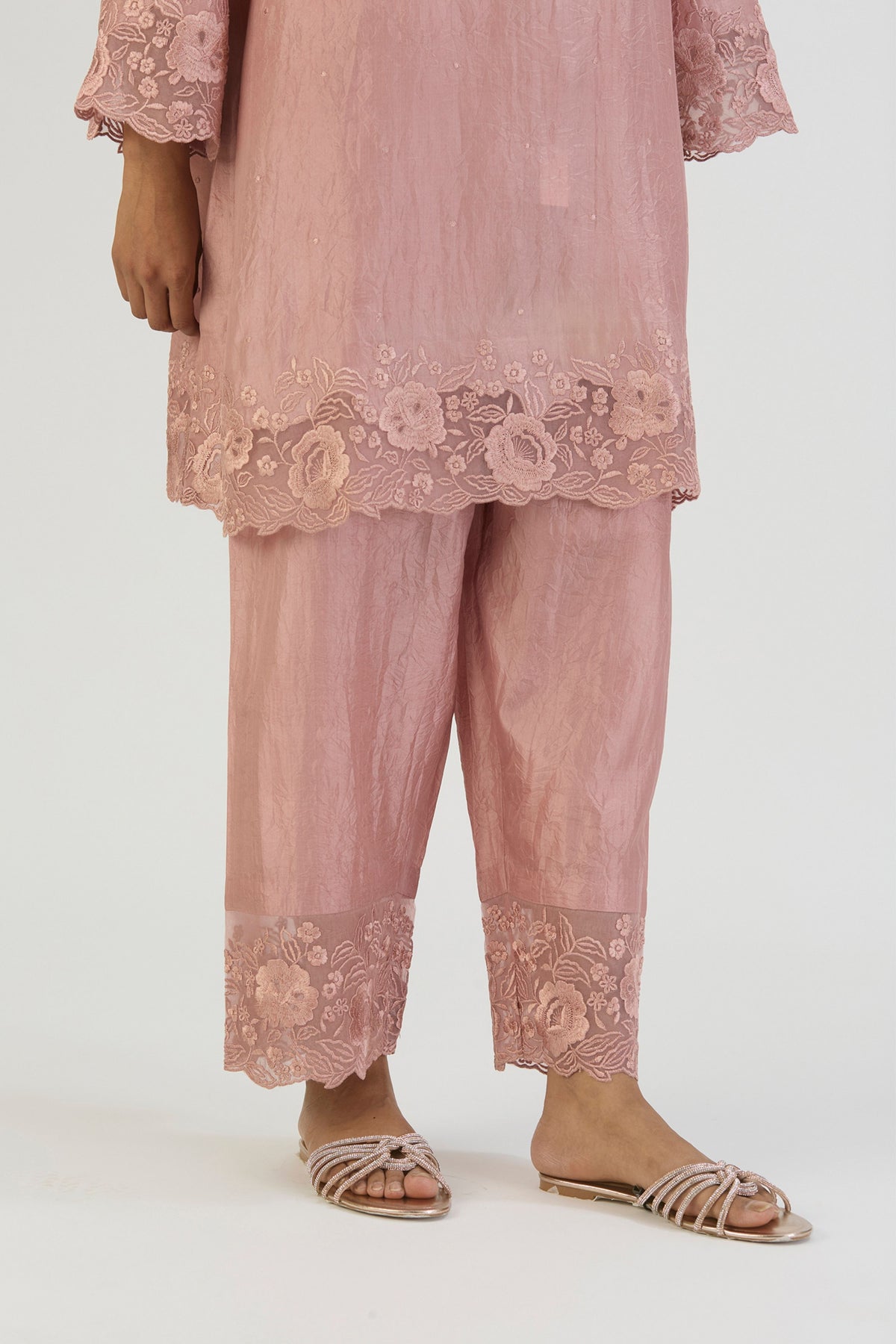 Pink Manya Kurta and Pant