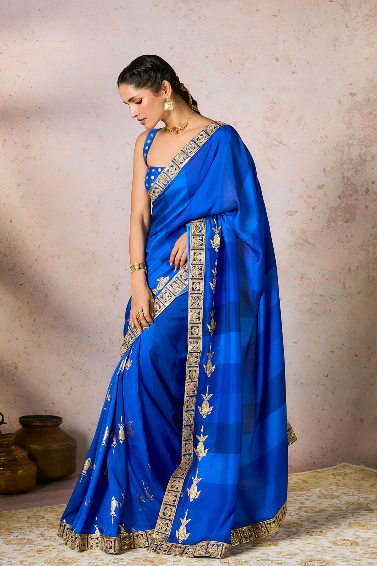 Blue Mystic Saree