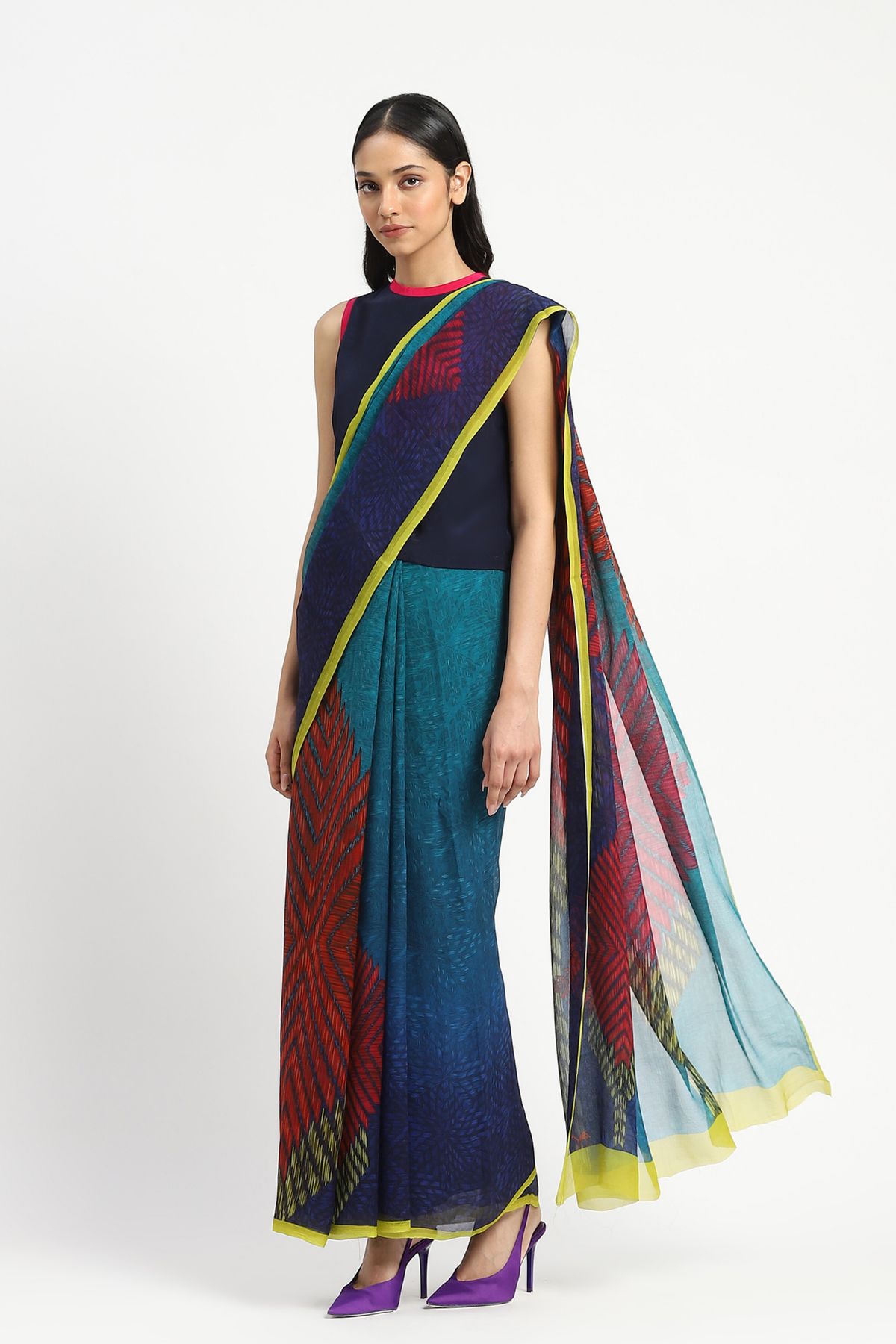 Druid&#39;s Duty Printed Saree