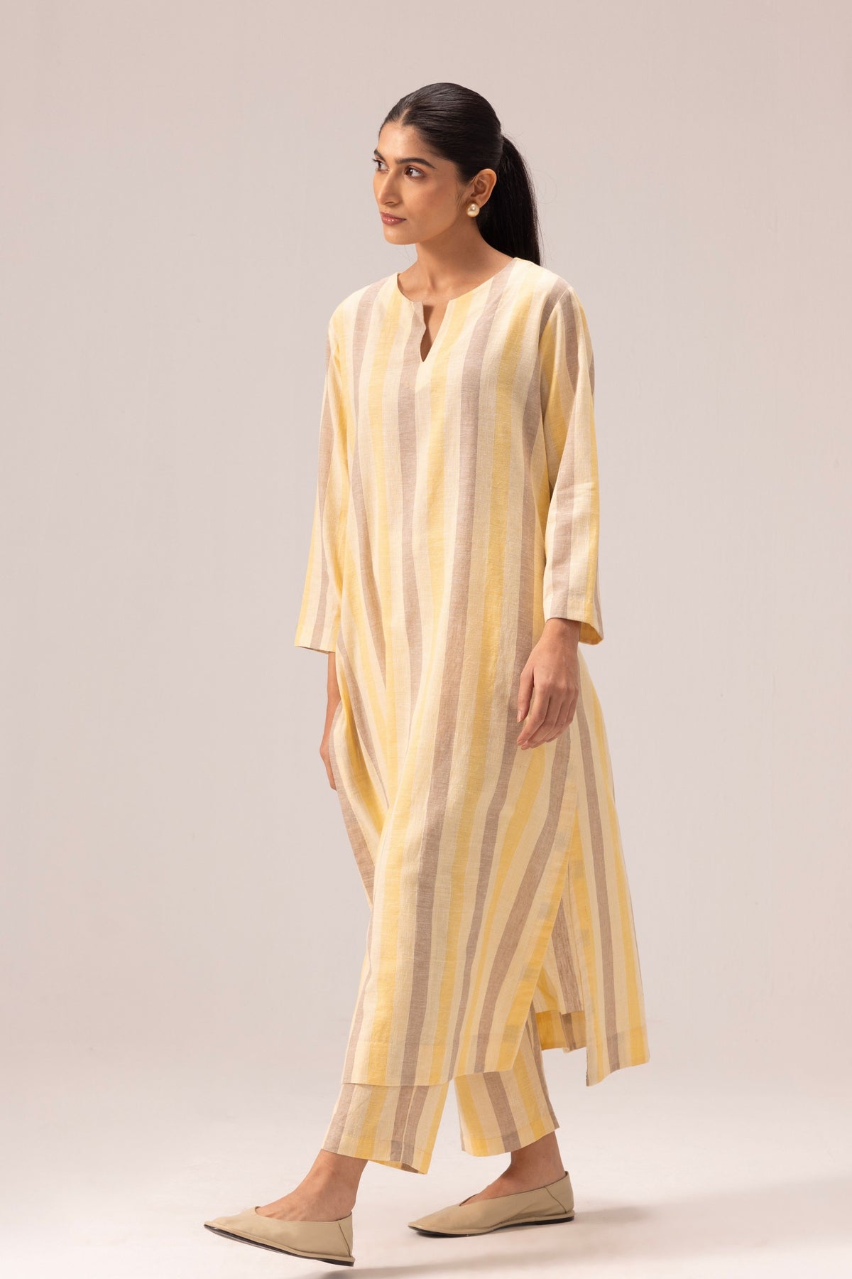 Riya Yellow Kurta Set