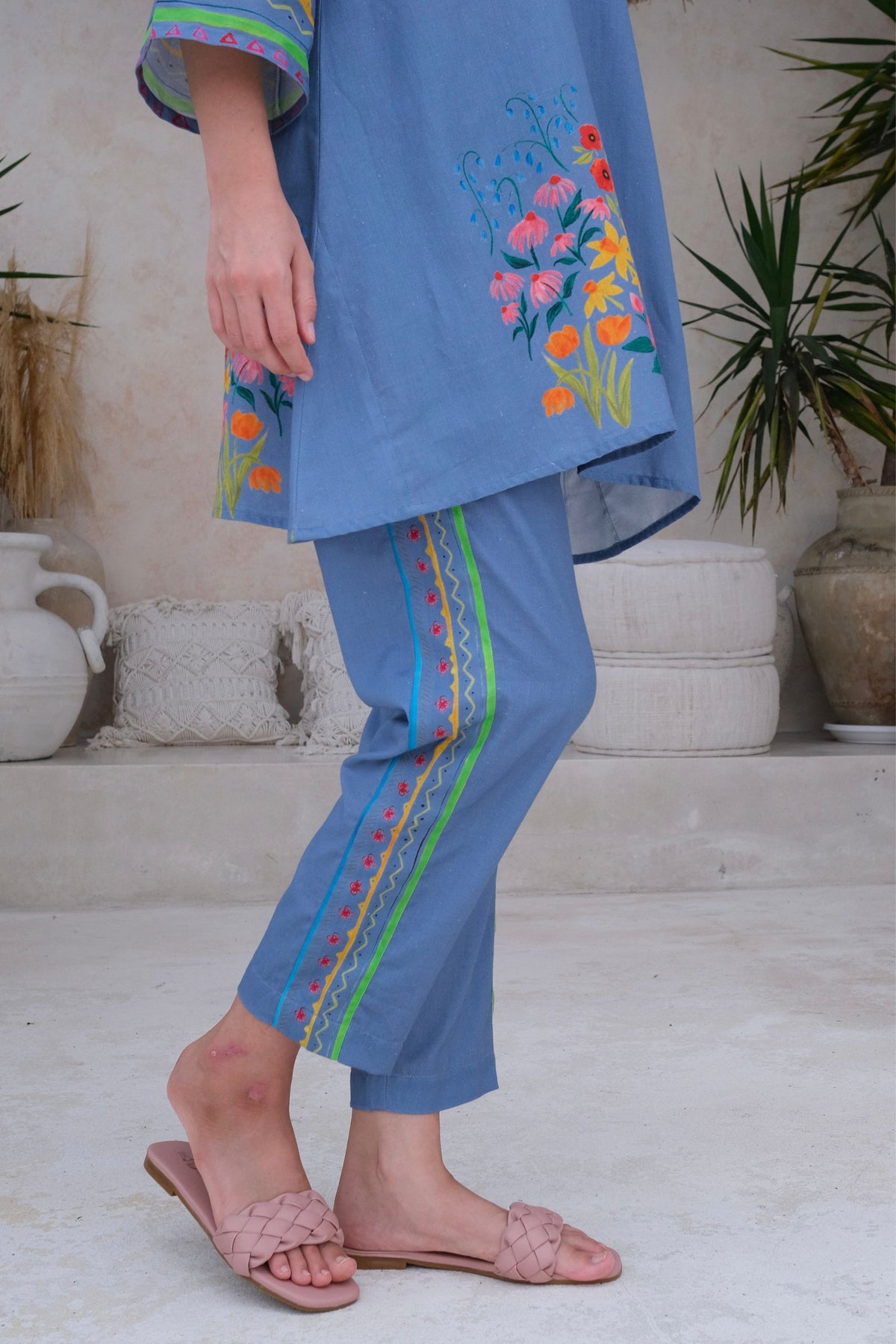 Positano Royal Blue Pants