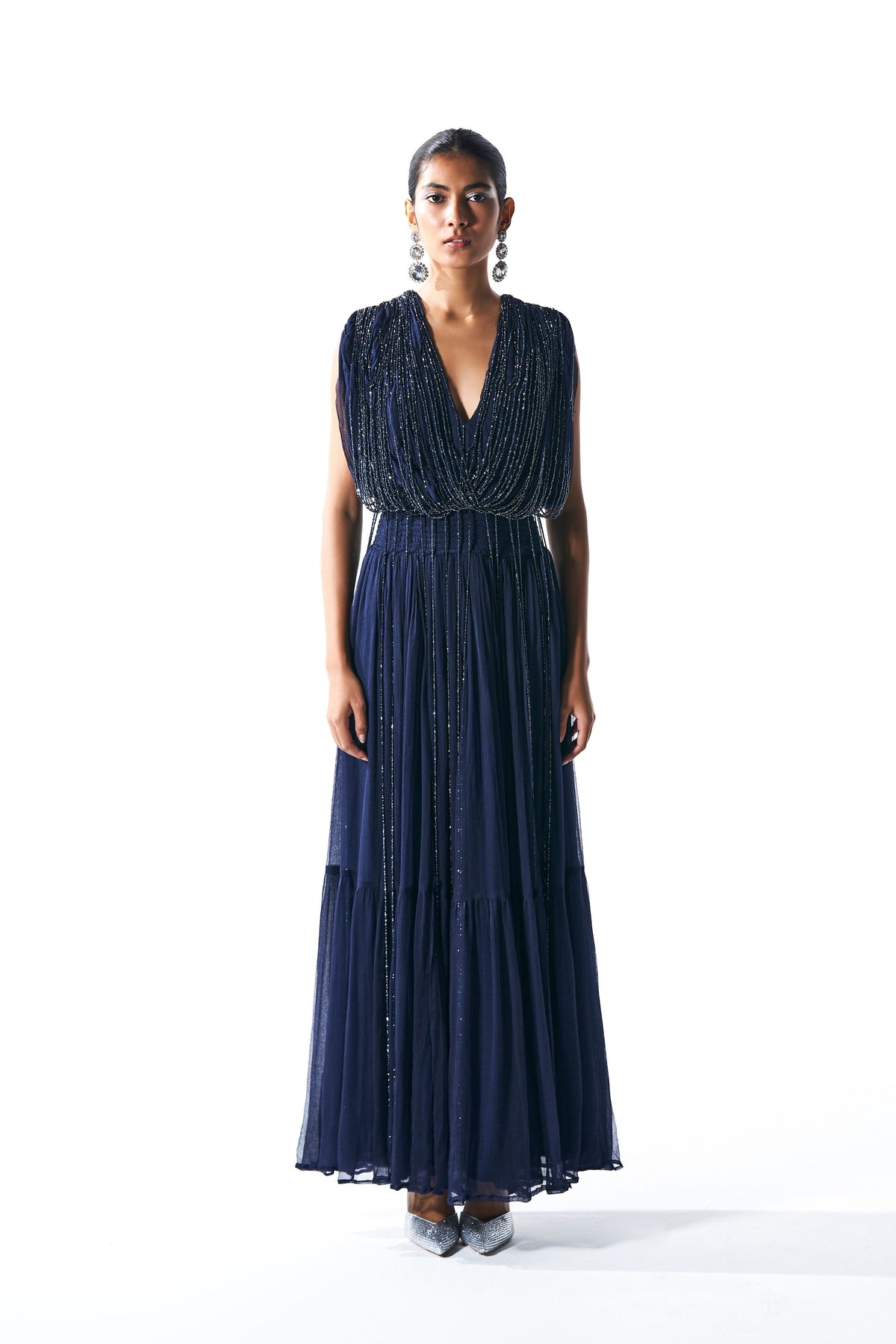 Midnight Blue Maxi Dress