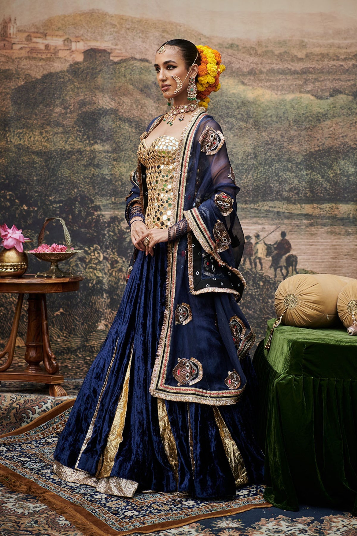 Zahra Lehenga Set