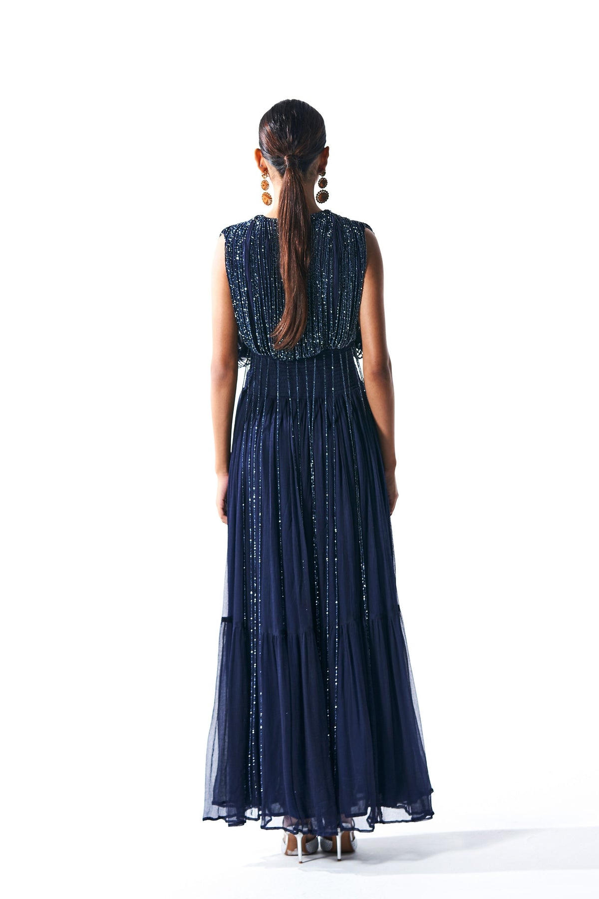 Midnight Blue Maxi Dress