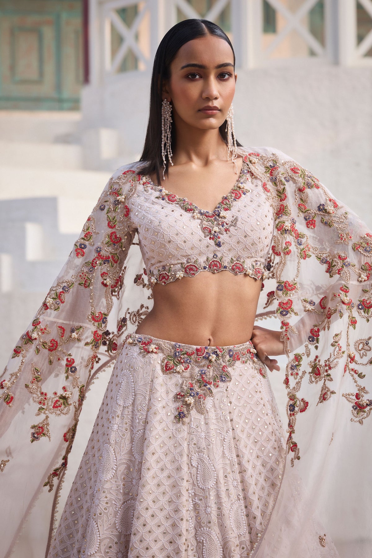 Paisley Dream Chikankari Lehenga Set