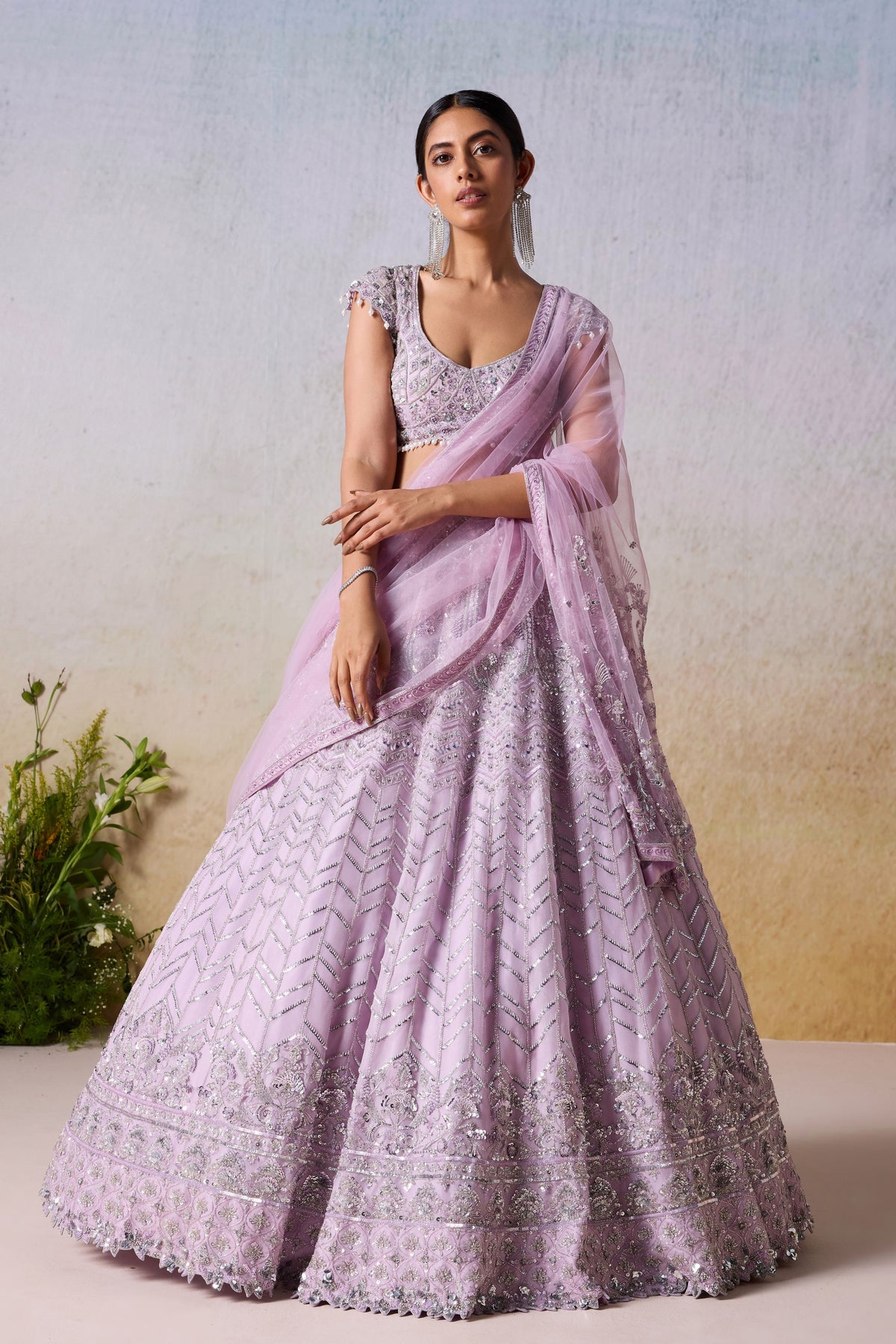 Lavender Hush Lehenga