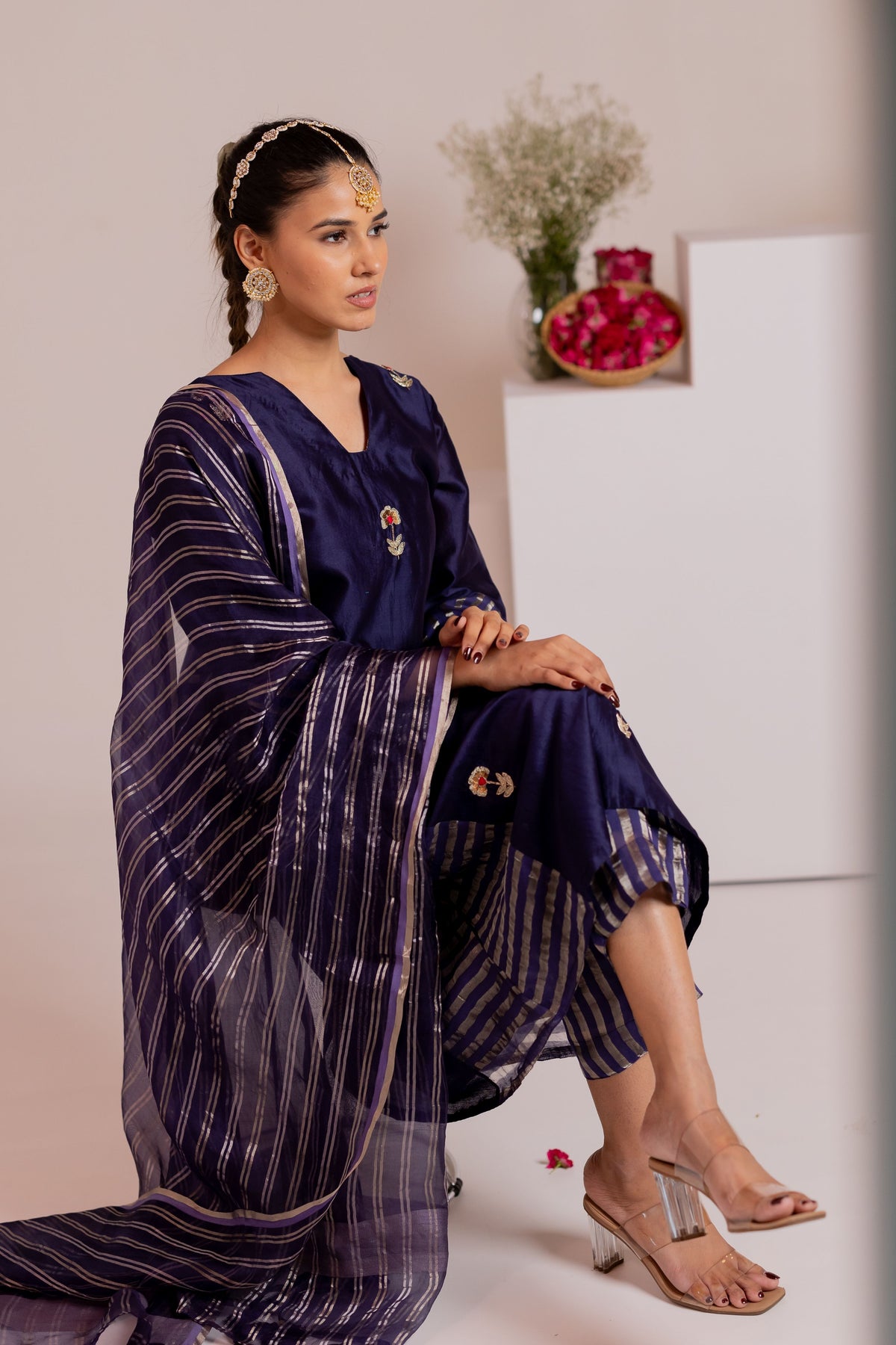 Revaa Blue Kurta Set