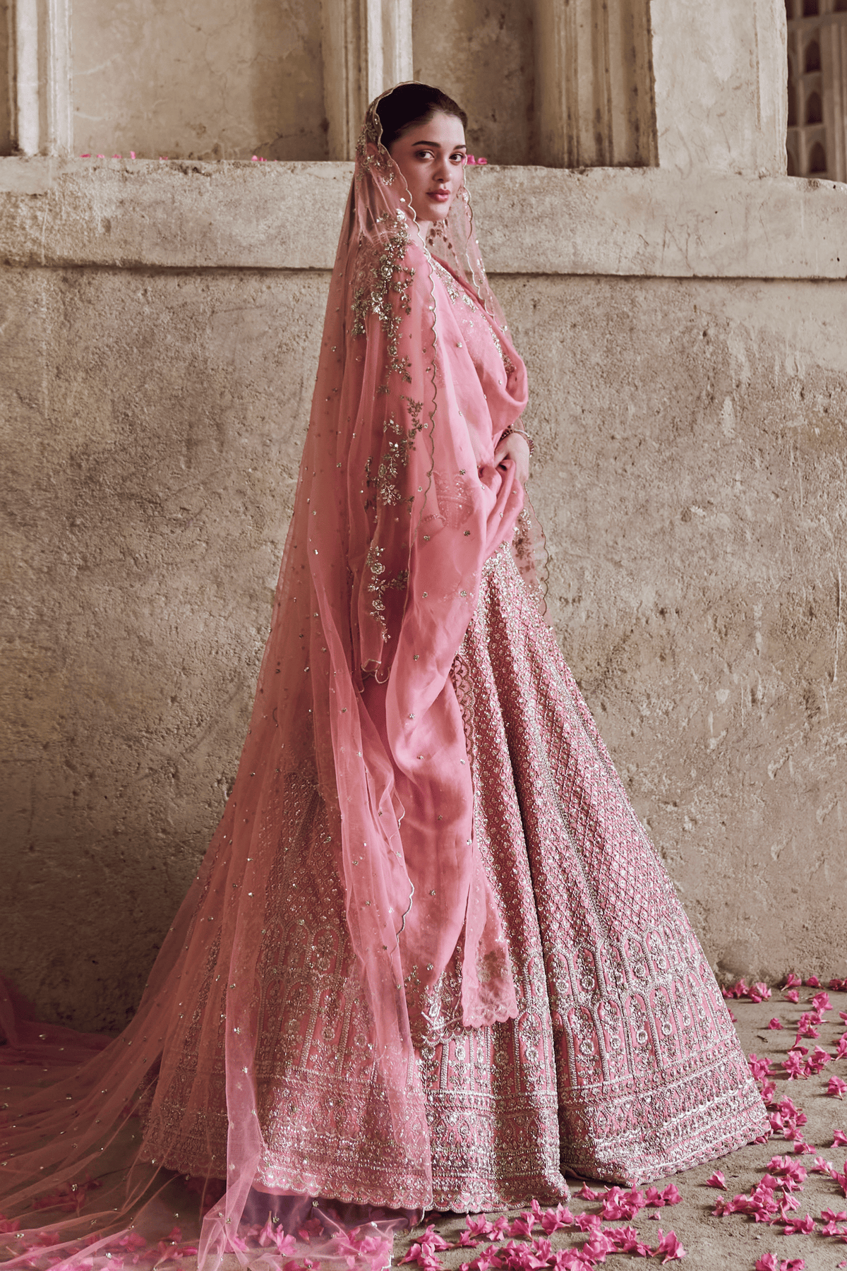 Pink Gulab Lehenga Set