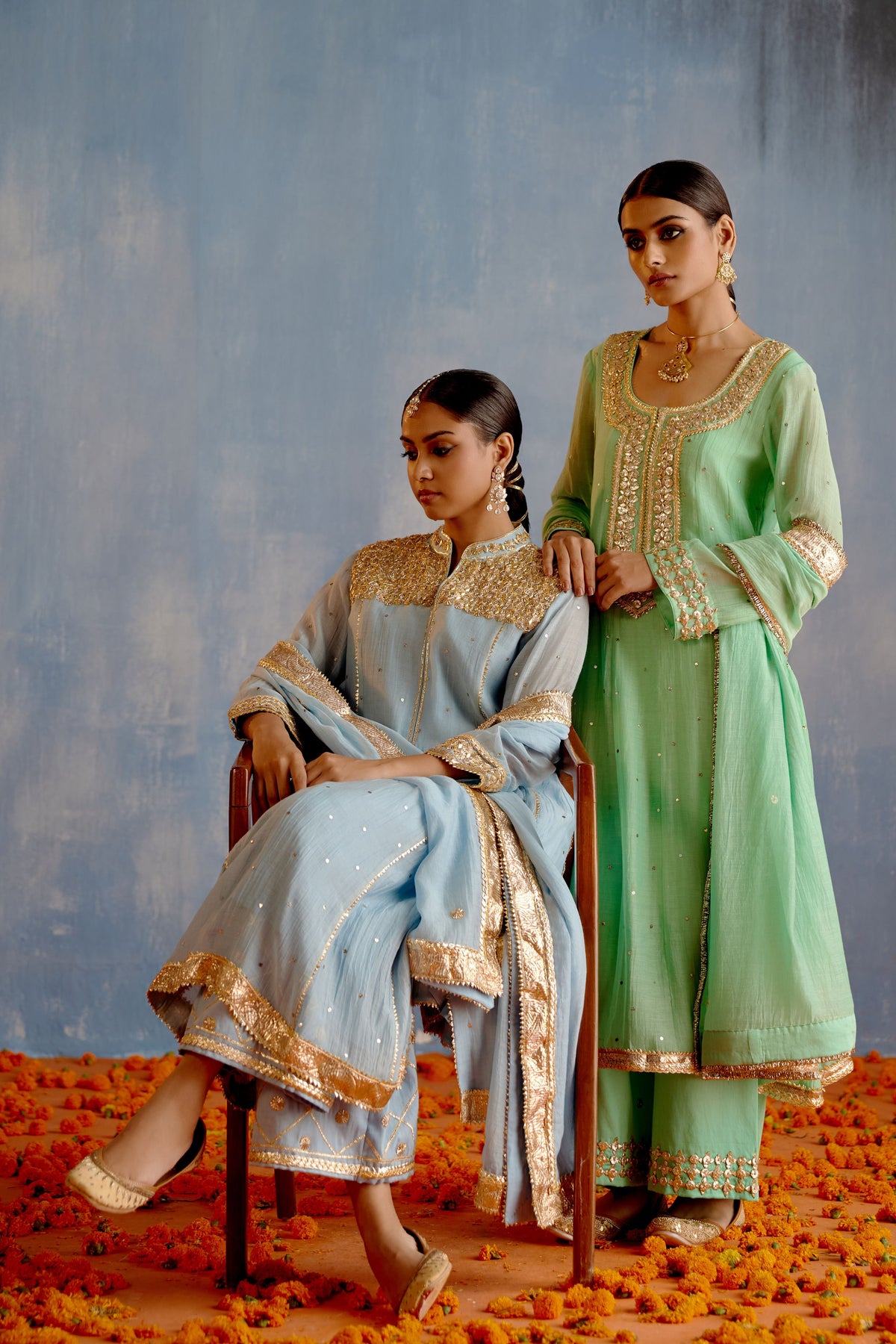 Gullu Band Anarkali Set