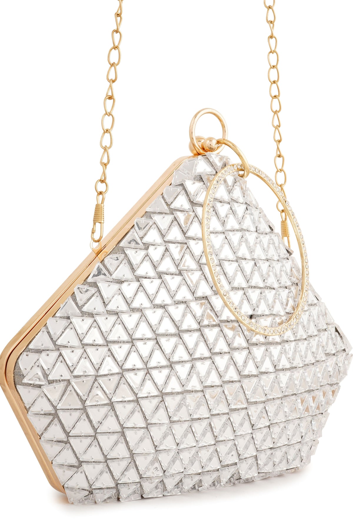 Dazzling Diamond Clutch