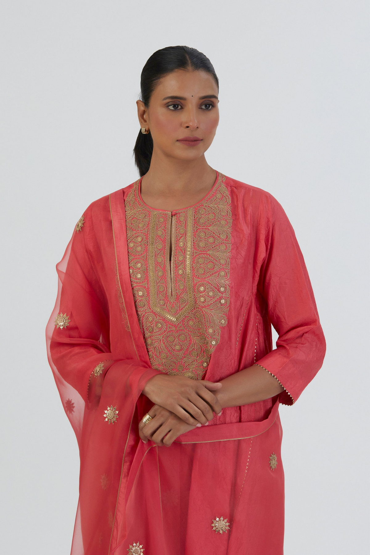 Smita Coral Kurta &amp; Pant