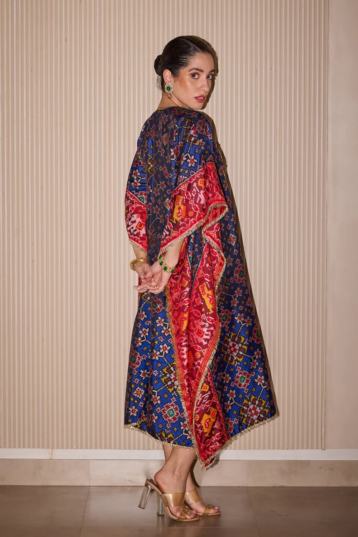 Royal Blue Kaftan Set