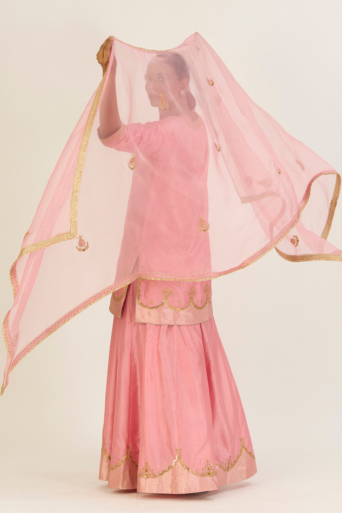 Aparna Pink Dupatta