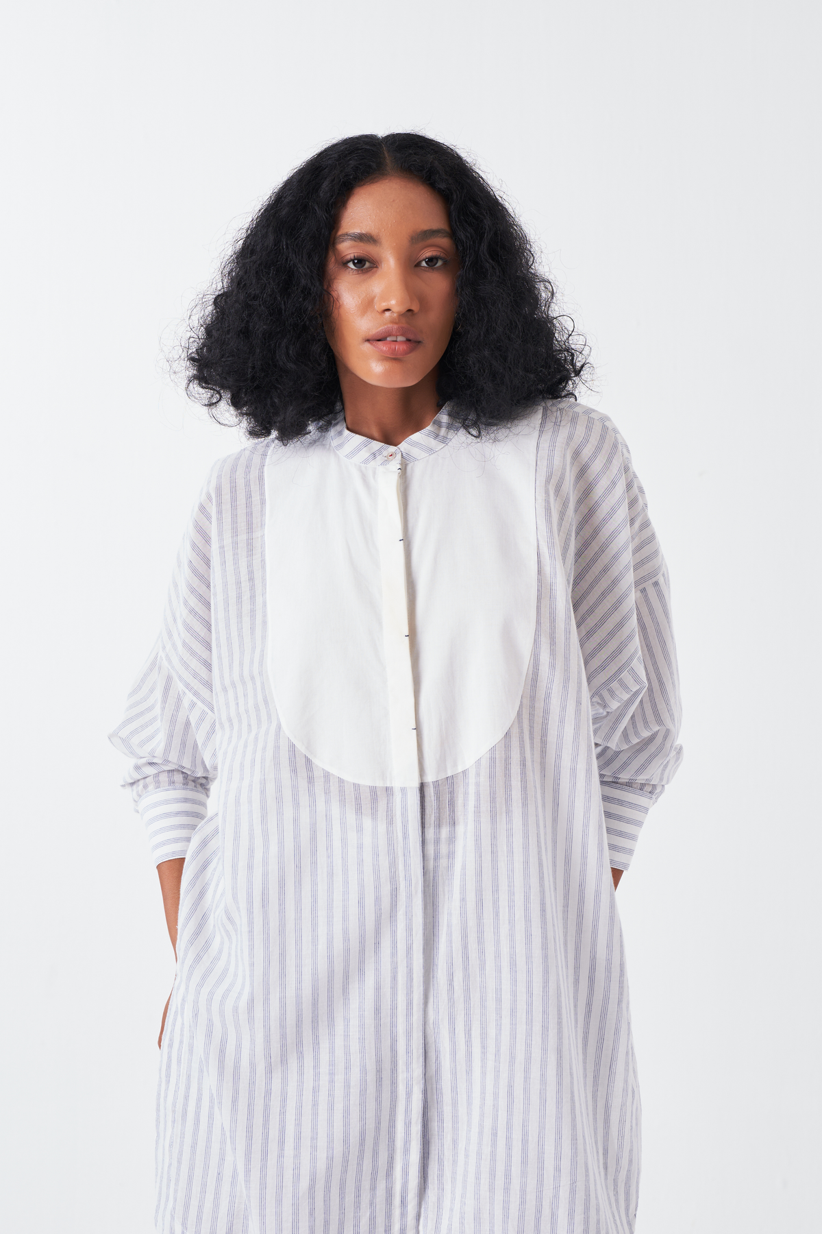 U-yoke Shirt Co-ord Set