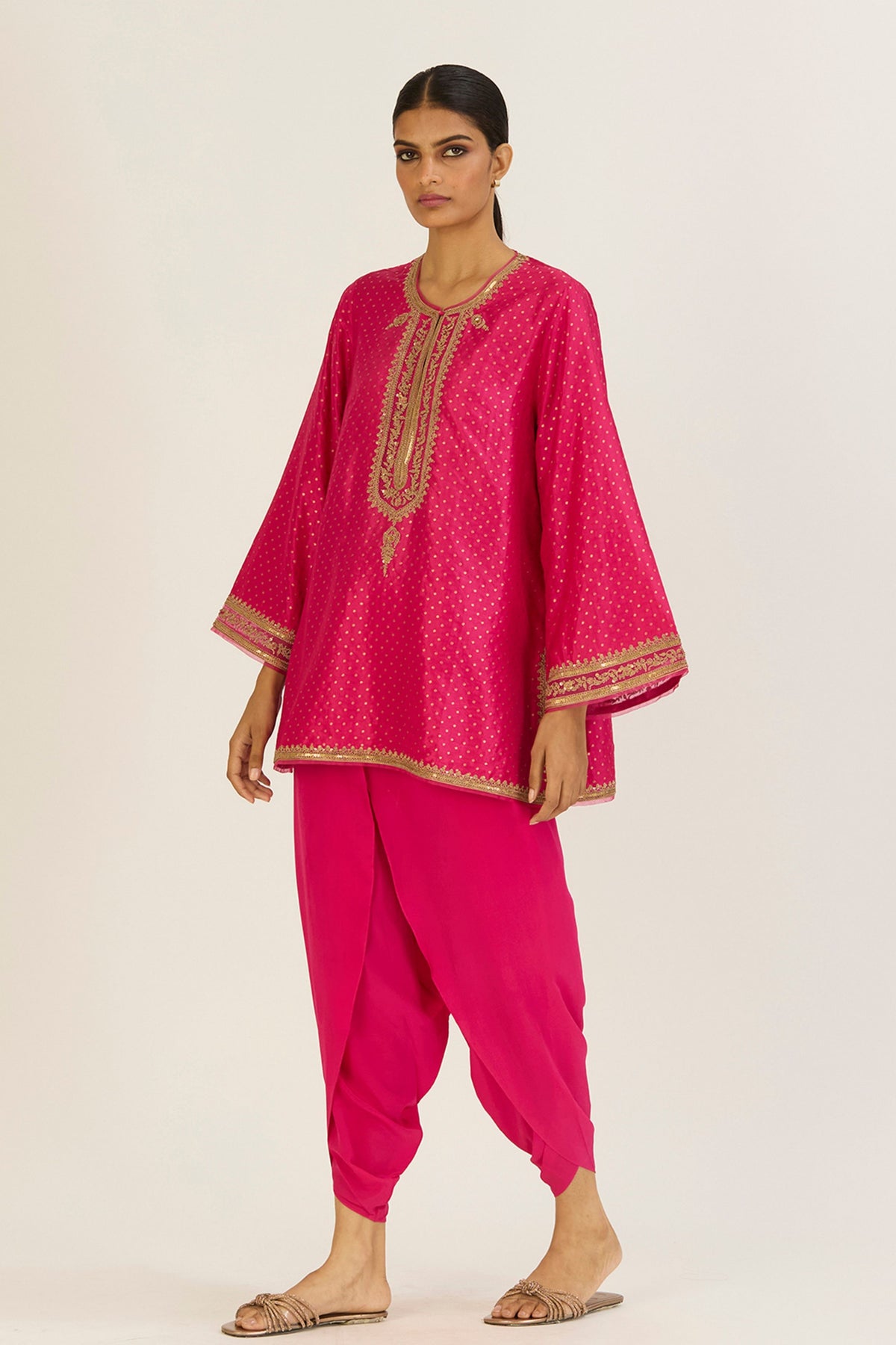 Rini Fuschia Kurta &amp; Pants