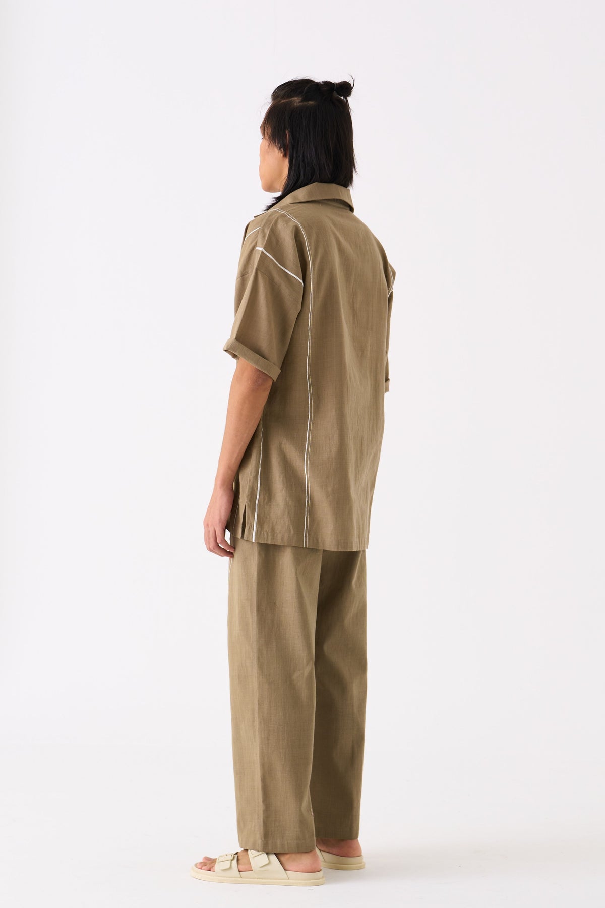 Camp Collar Shirt Co-ord Set