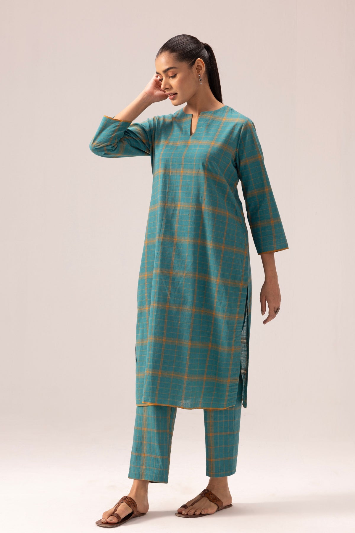 Riya Green Kurta Set